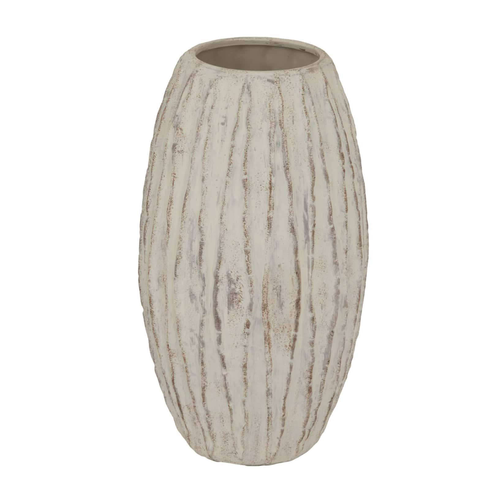 Lorenzo Large Fin Vase – Material: Ceramic