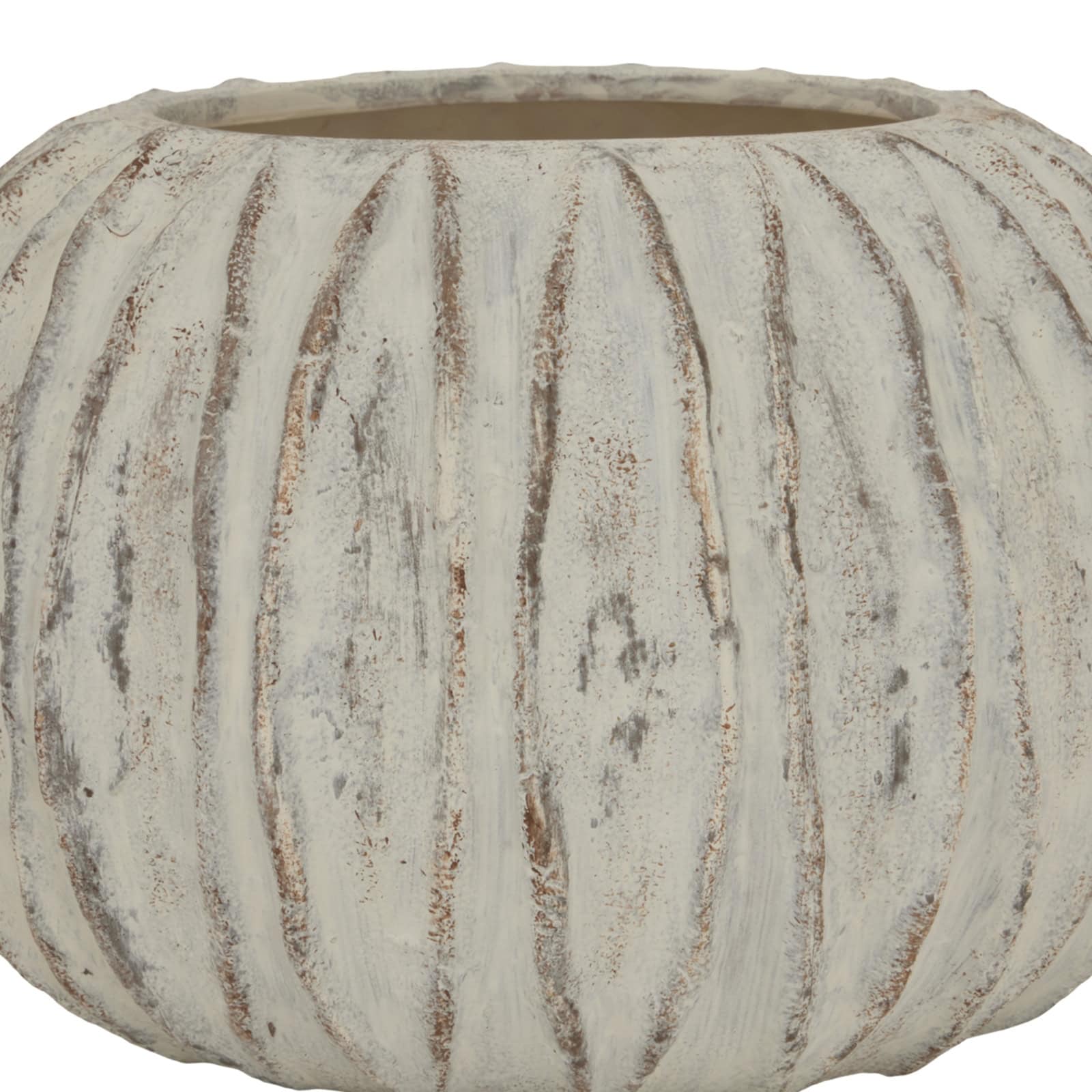 Lorenzo Rotund Fin Vase – Material: Ceramic