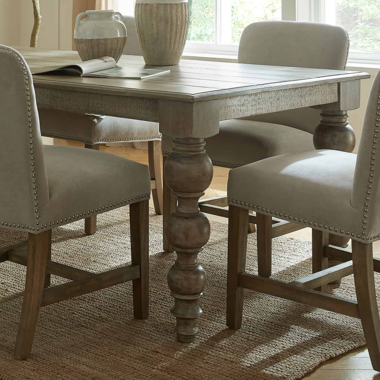 The Rutland Collection Rectangular Dining table – Material: Wood
