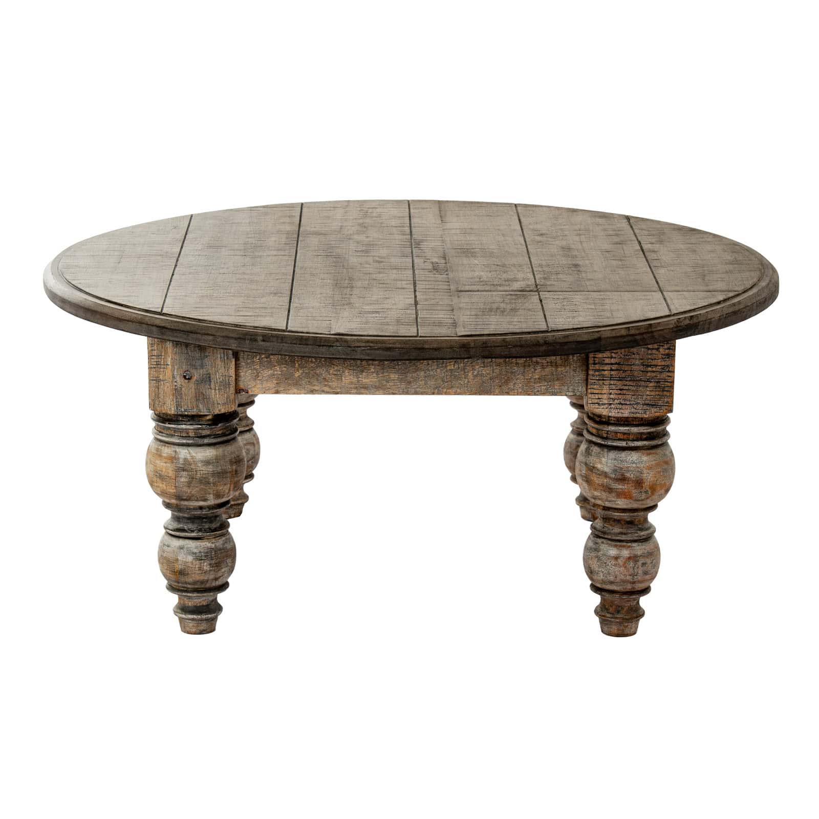 The Rutland Collection Round Coffee Table – Material: Wood