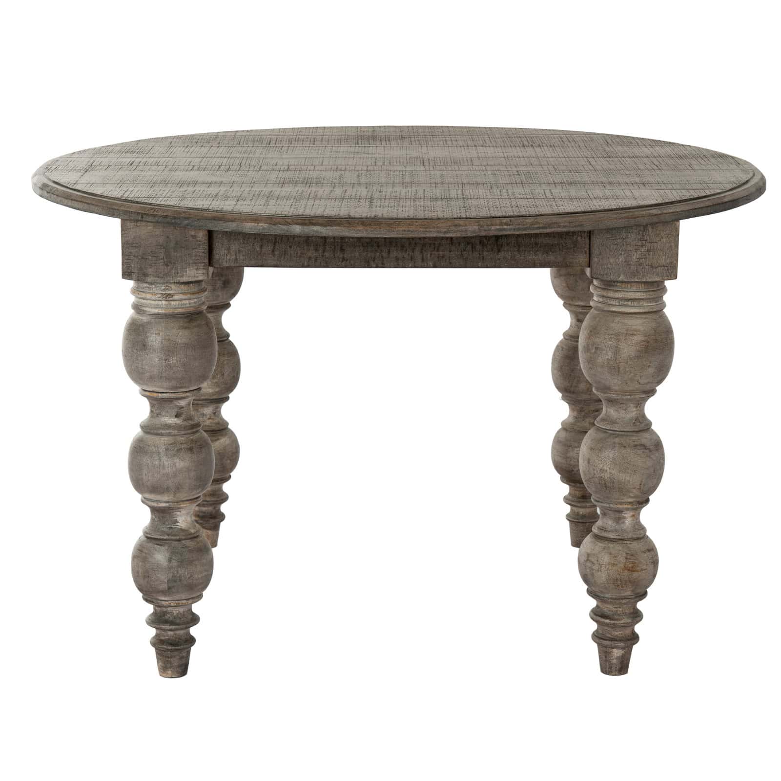 The Rutland Collection Round Dining Table – Material: Wood
