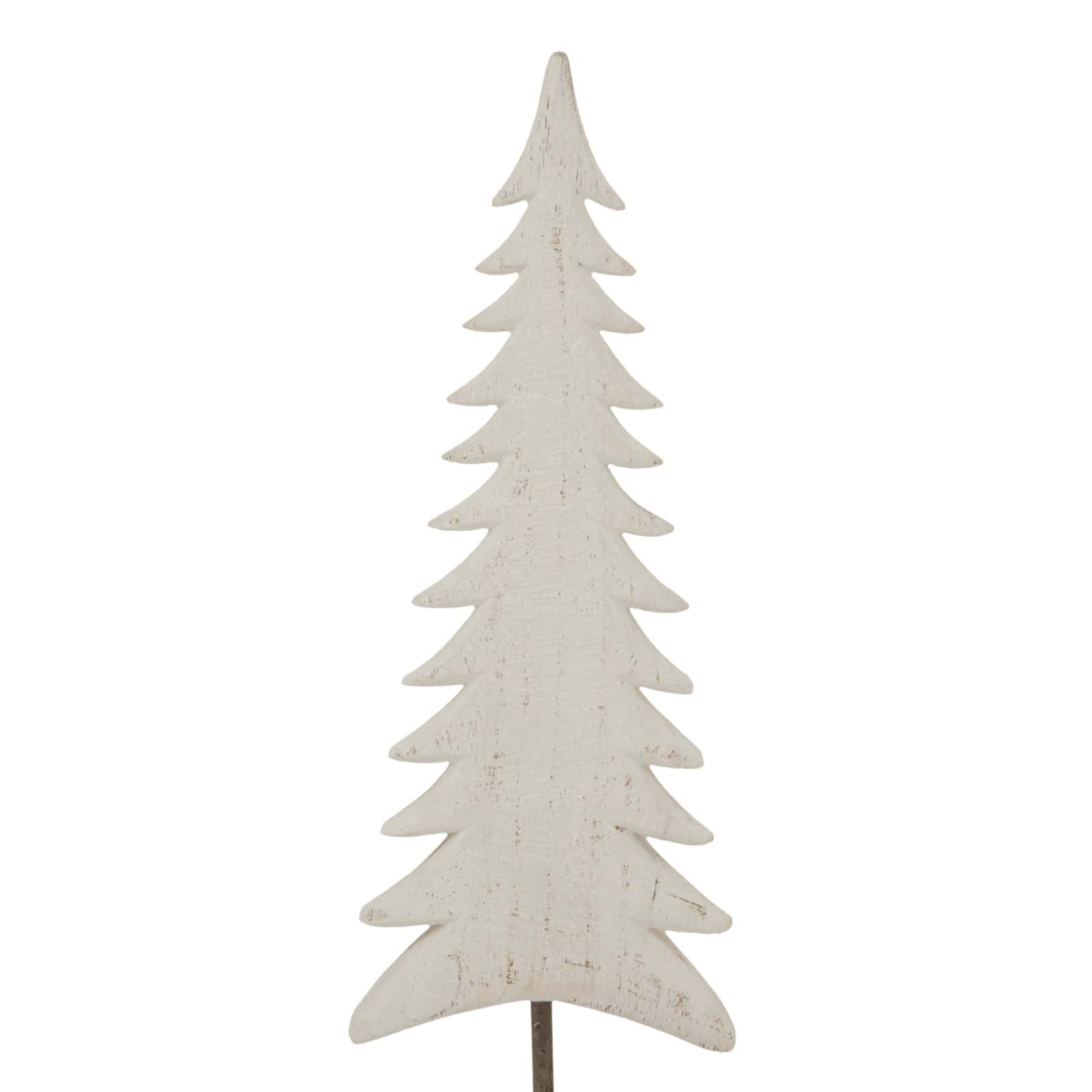 Medium Whitewashed Tall Tree On Stand – Christmas Decorations