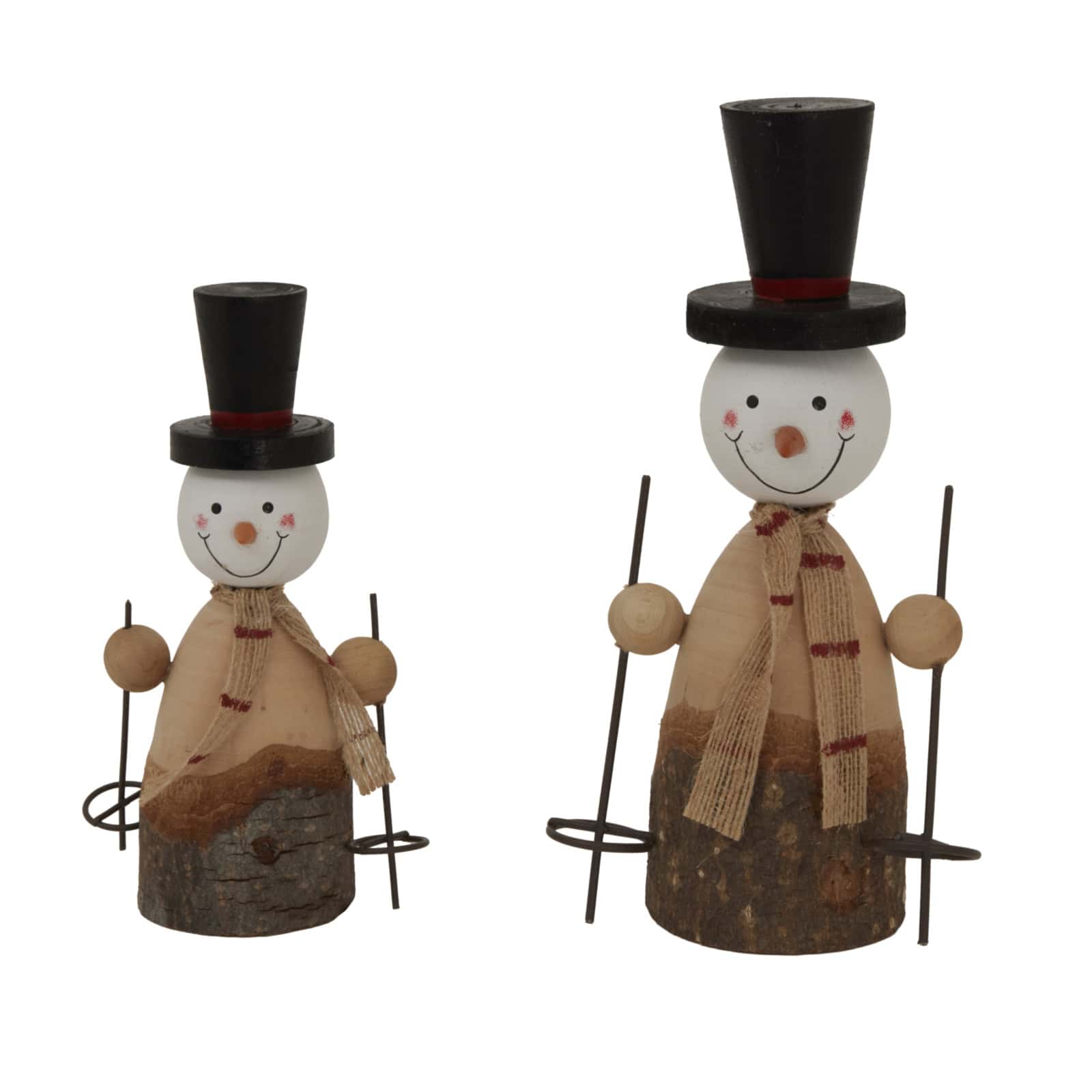 Rustic Snowman – Material: Metal