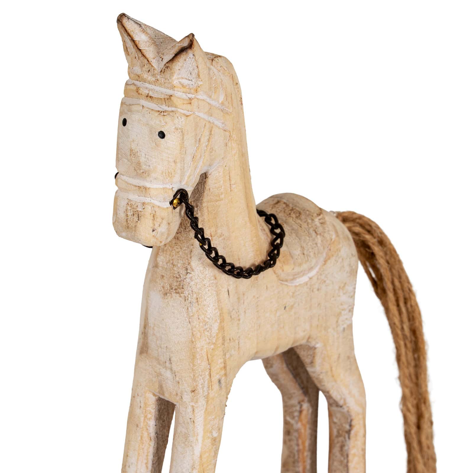 Natural Rustic Rocking Horse – Material: Wood