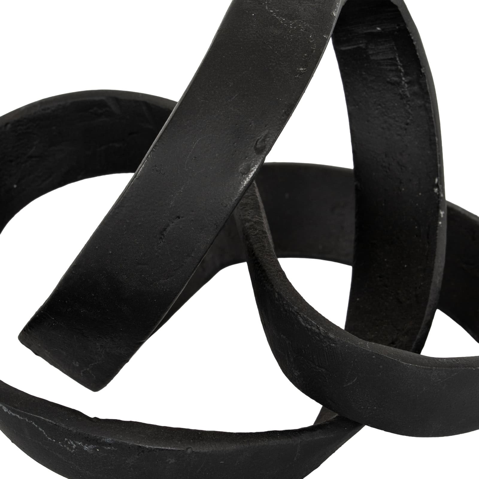 Black Cast Knot Ornament – Decorative Objects