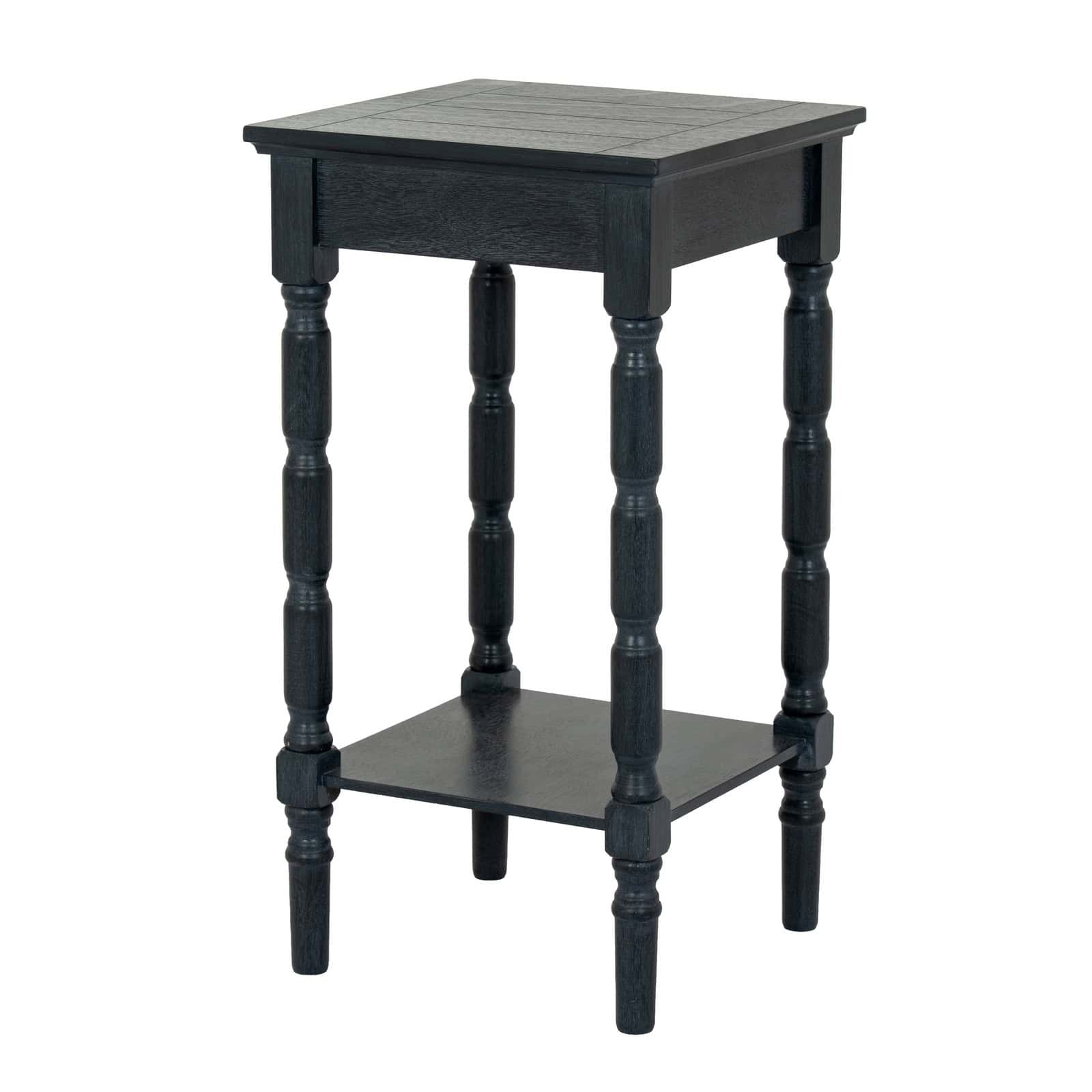 Contour Collection Side Table – Colour: Black