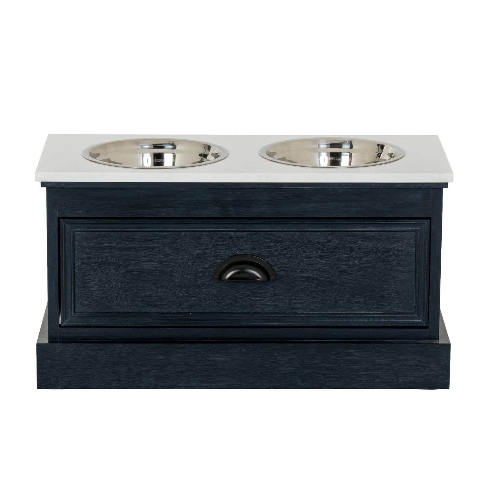 Contour Collection Pet Feeder Table – Material: Wood