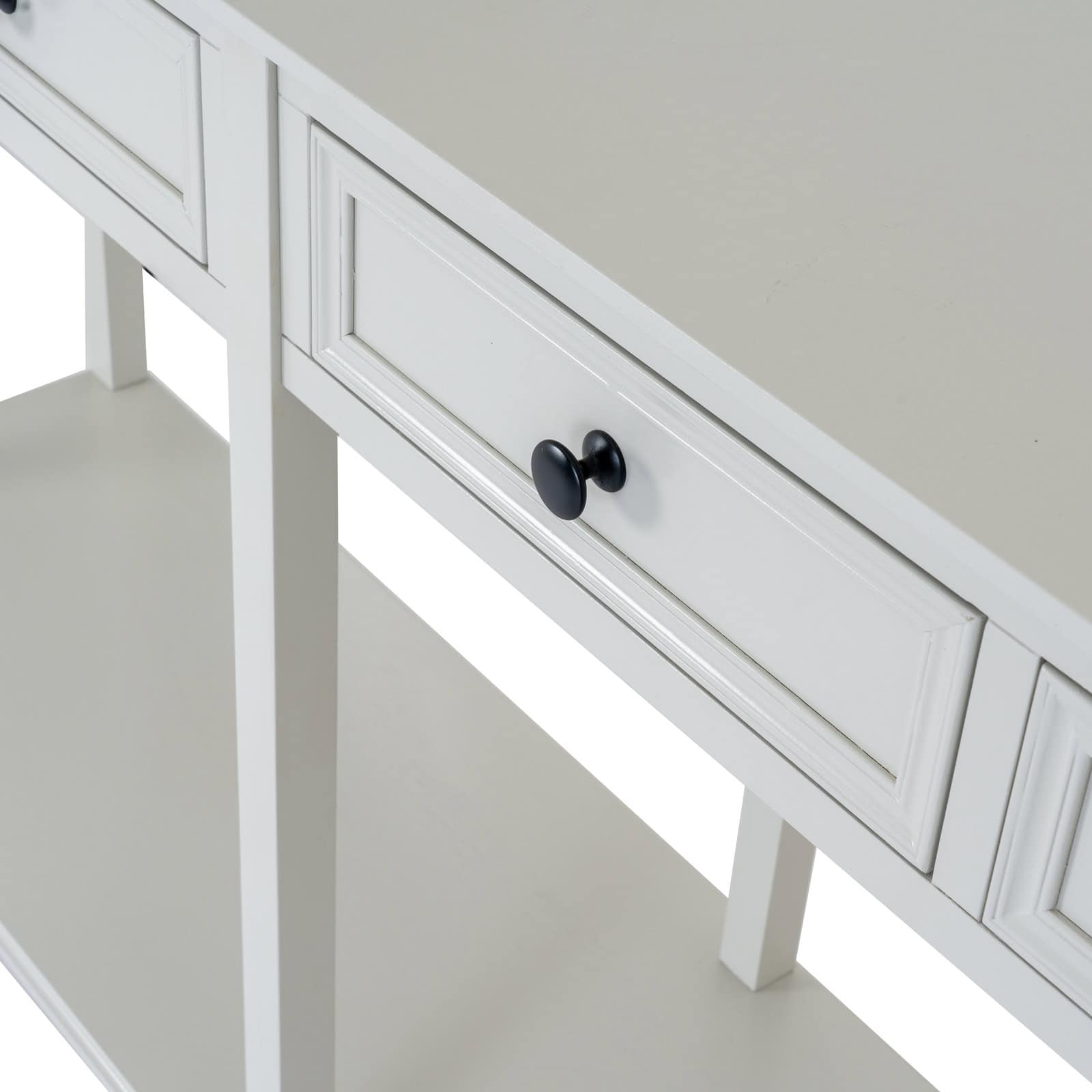 Belmont Collection 4 Drawer Console – Console Tables