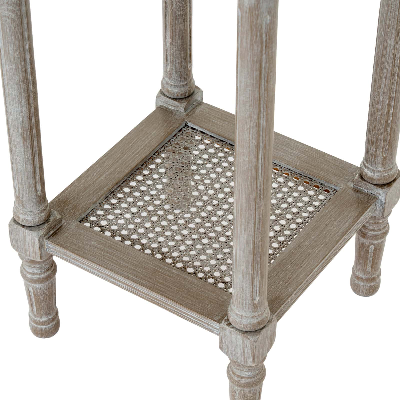 Serene Rattan Collection Small Side Table – Side Tables
