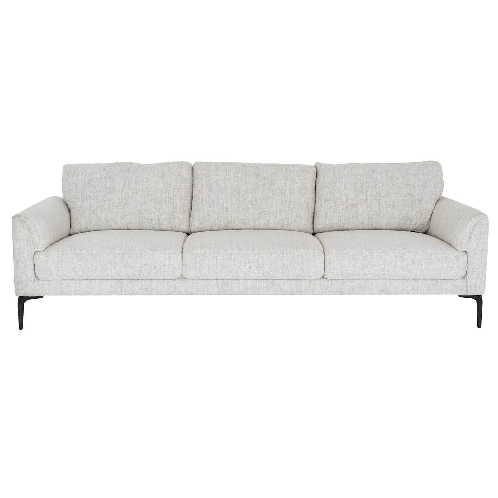 Zephra Three Seater Sofa With Footstool – Occasional Chairs
