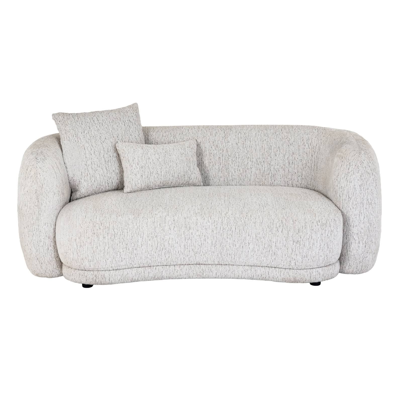 Sorelle Two Seater Sofa With Cushions – Material: Metal