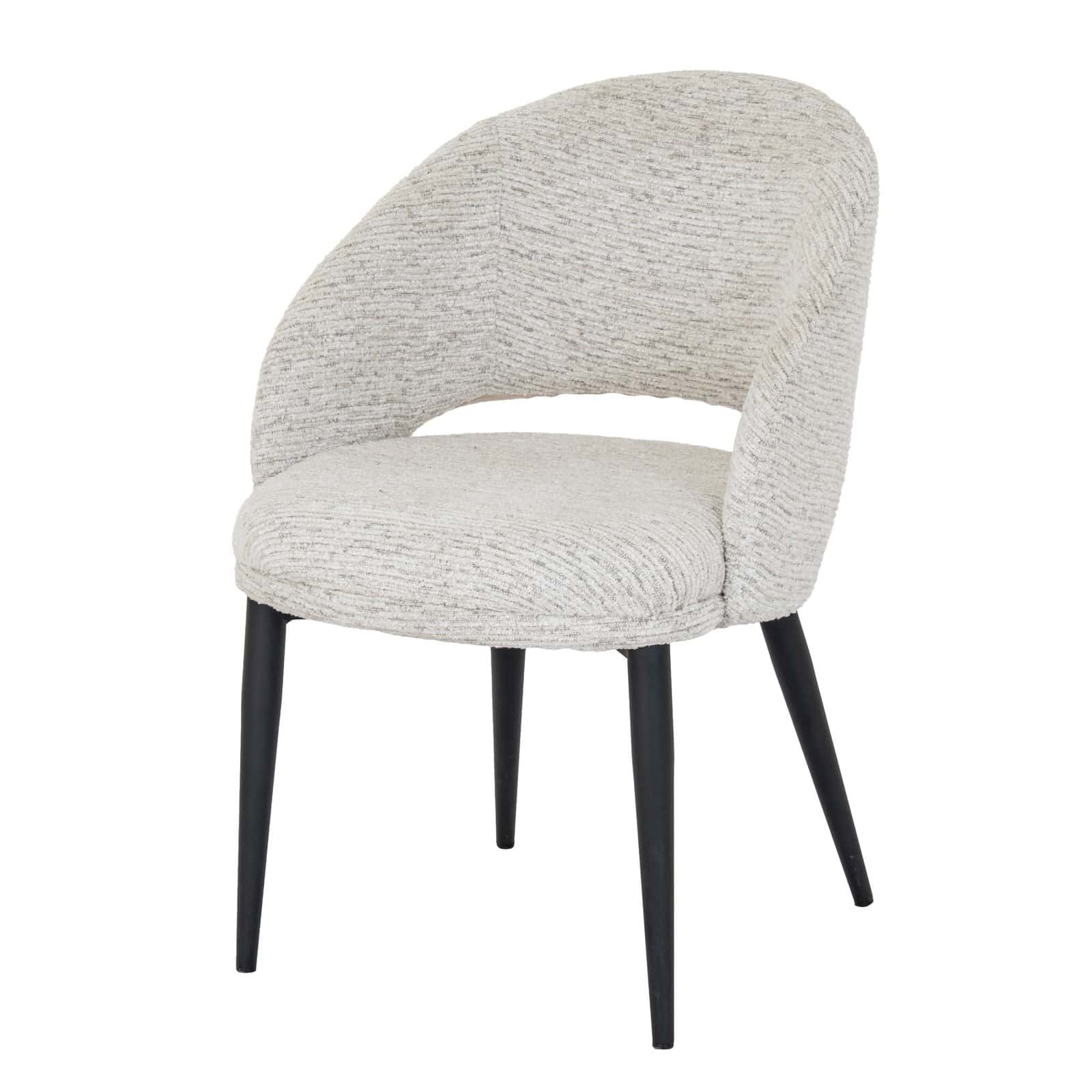 Sorelle Curved Dining Chair – Colour: White
