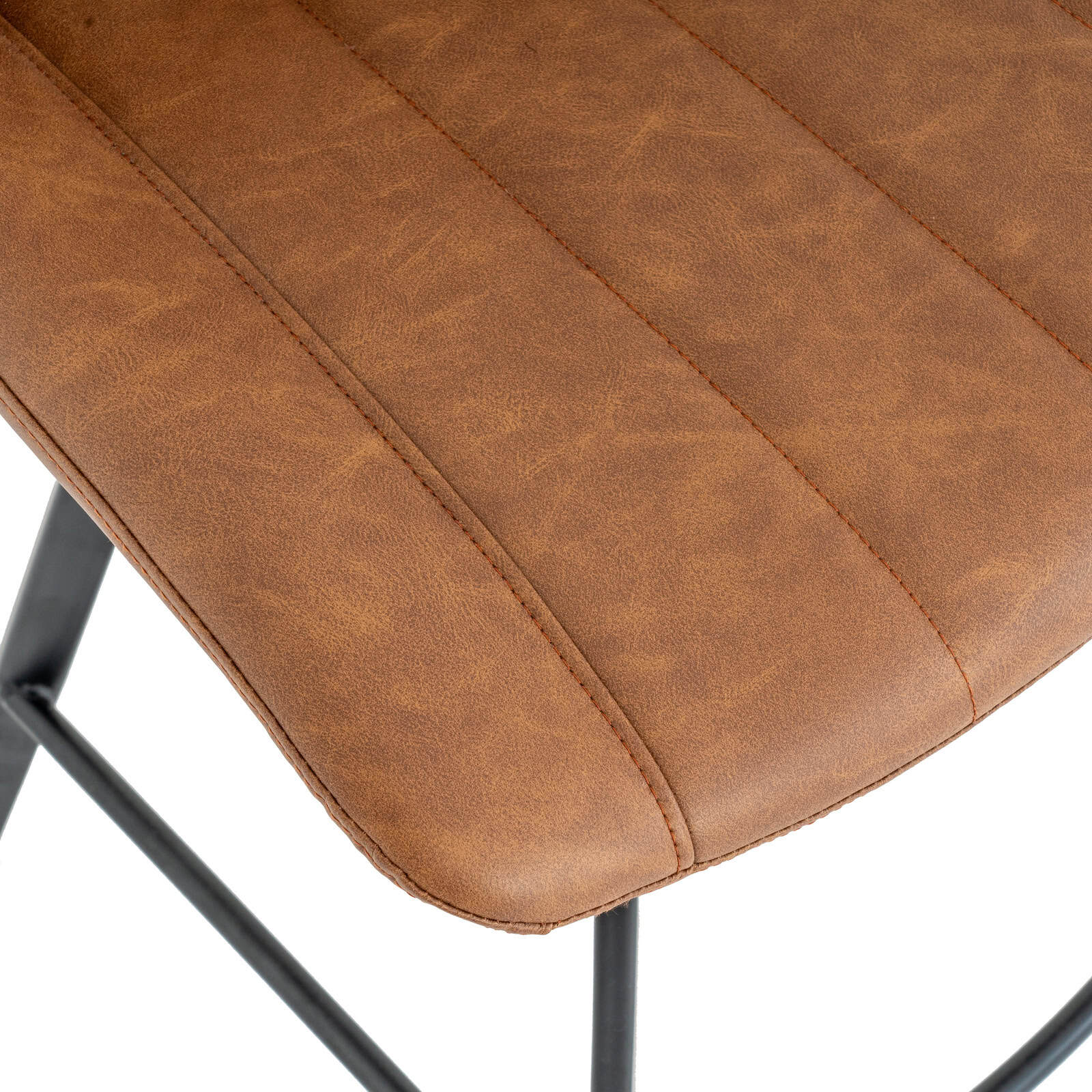 Malmo Tan Swivel Bar Stool – Additional view