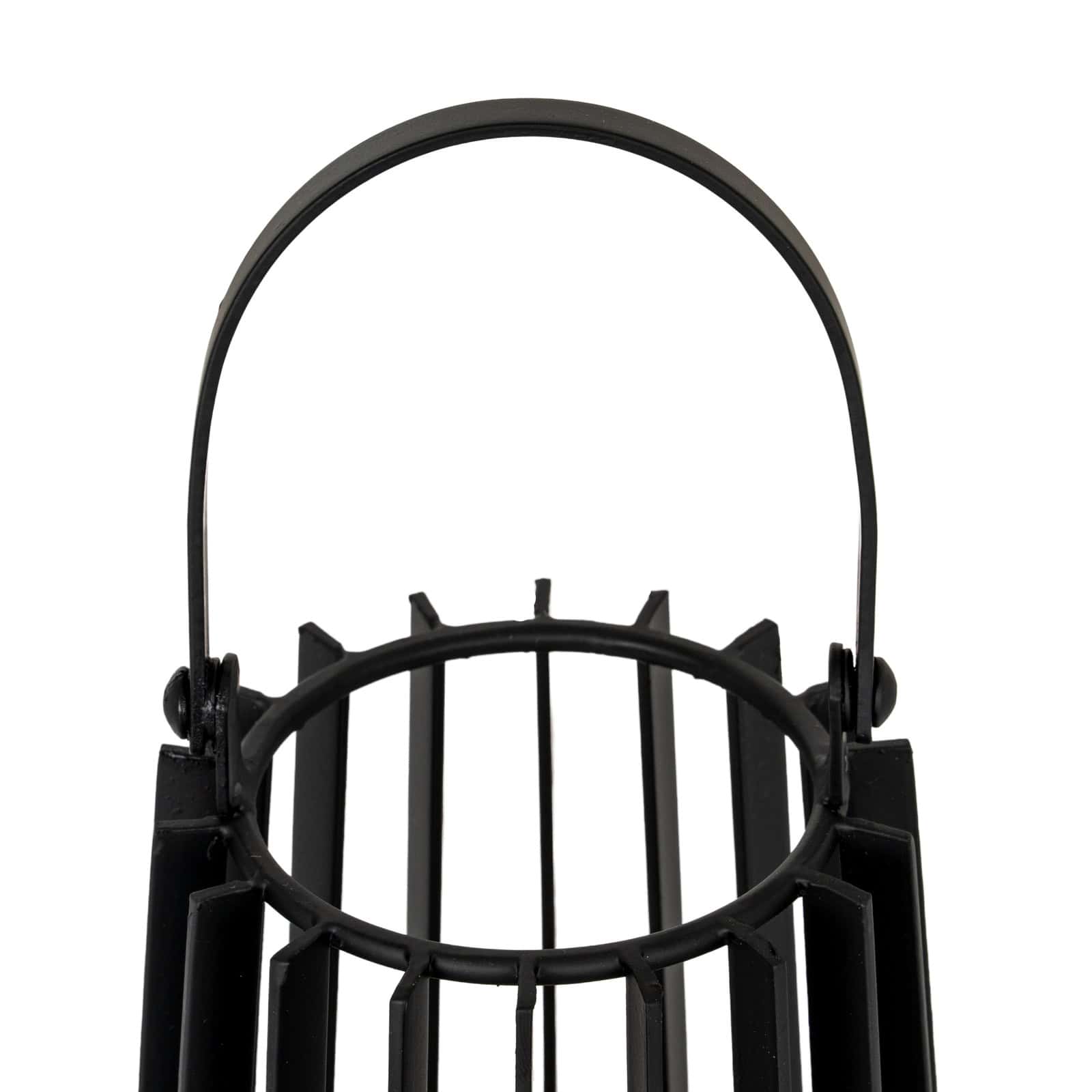 Lynk Small Lantern With Handle And Glass Candle Holder – Candle Holders & Lanterns