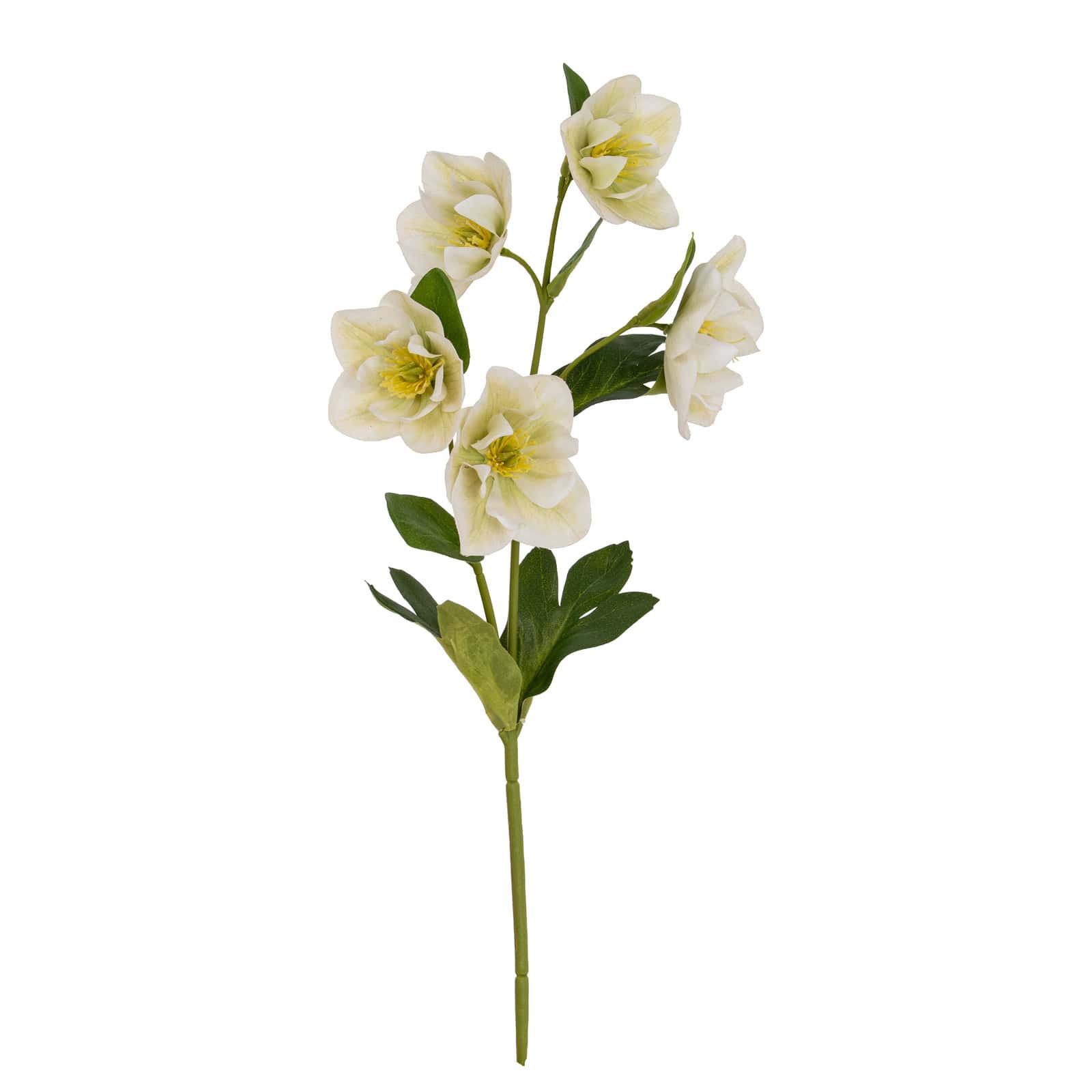 White Hellebore Stem – Faux Flowers & Artificial Trees