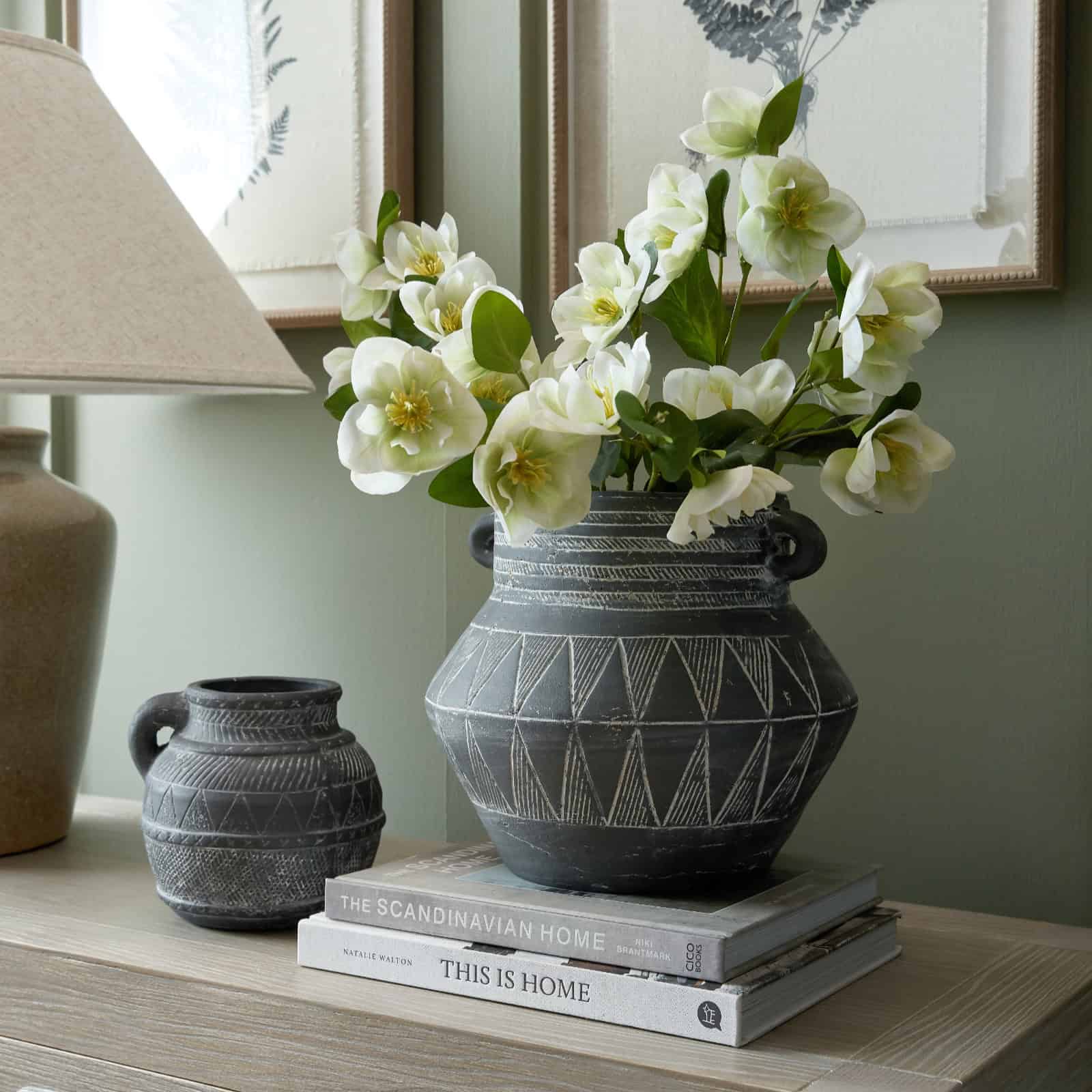 White Hellebore Stem