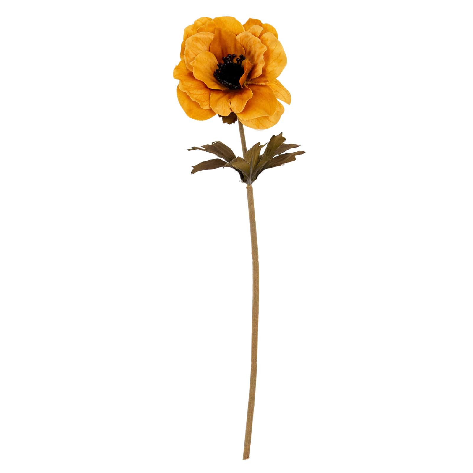 Orange Anemone Stem – Material: Plastic