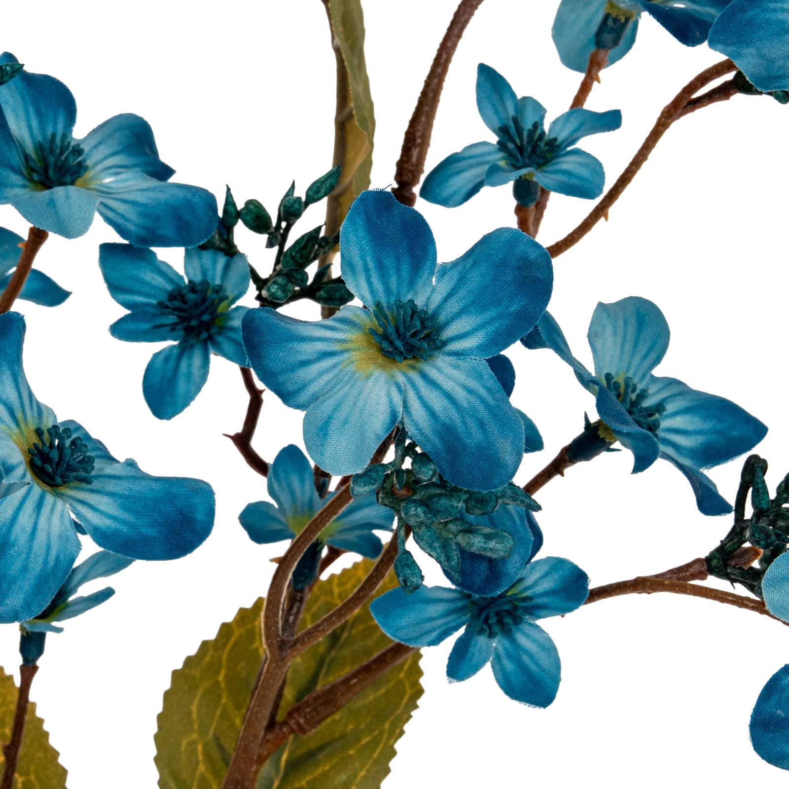Blue Vernicia Fordii Spray – Faux Flowers & Artificial Trees