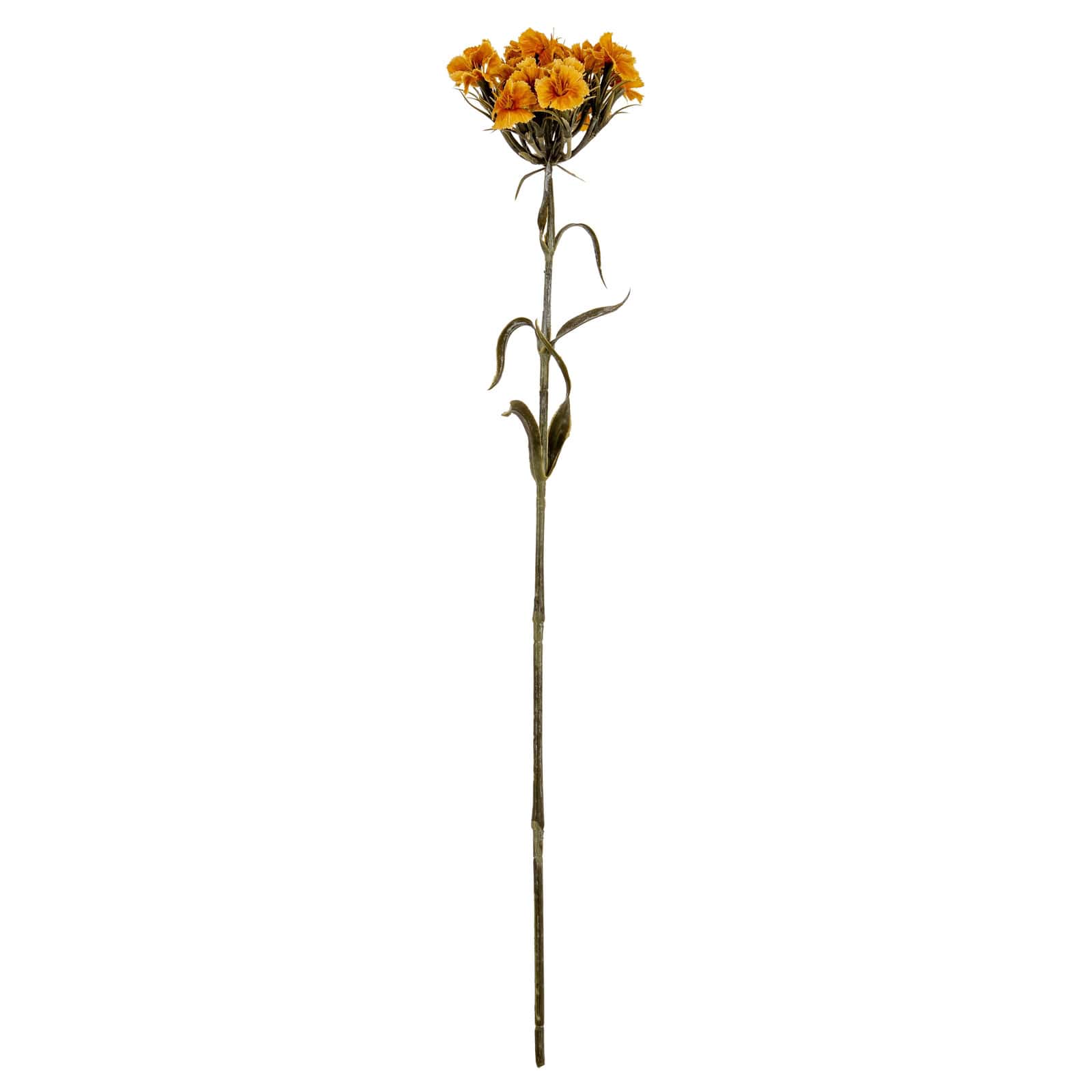 Yellow Dianthus Spray – Material: Plastic
