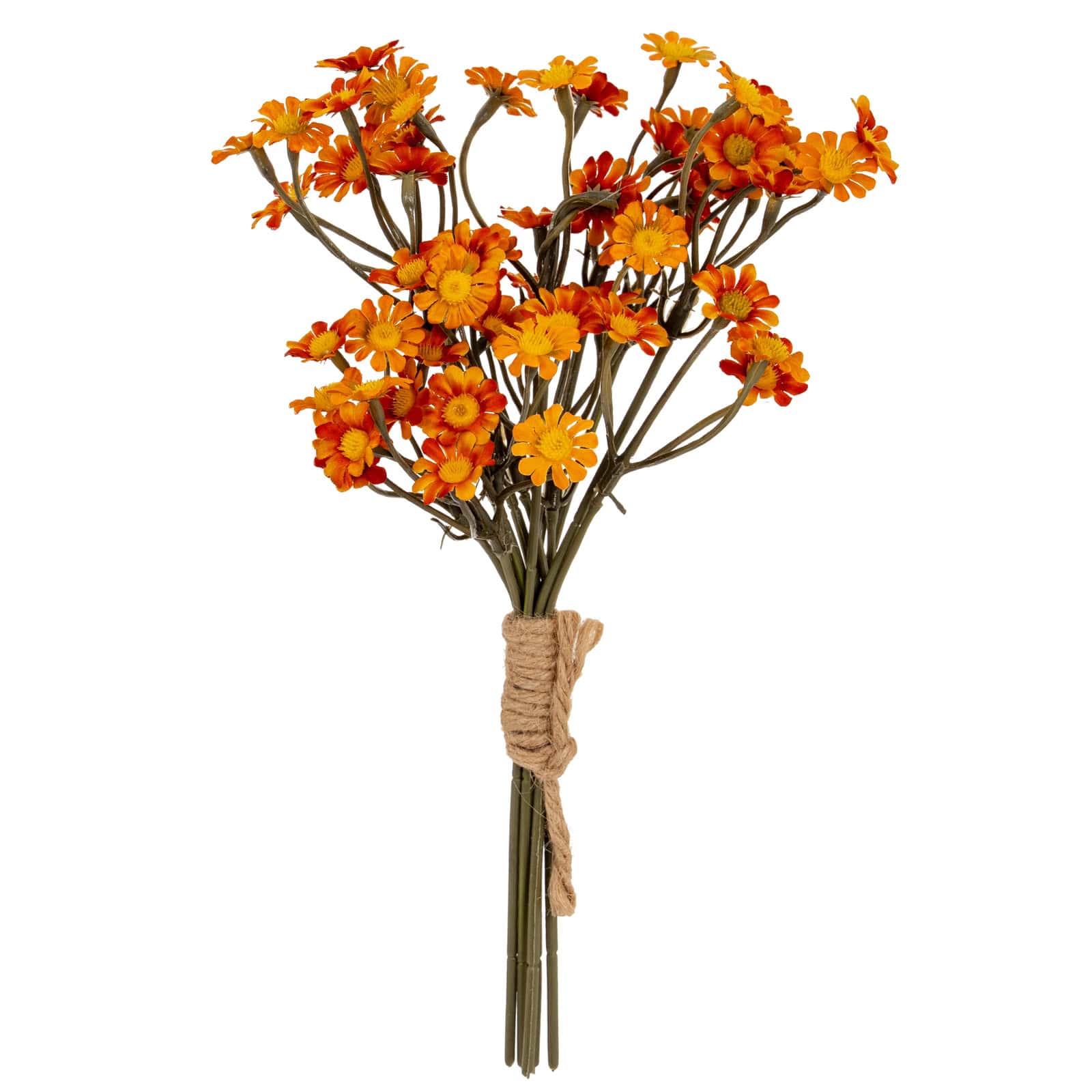 Orange Daisy Bunch – Material: Plastic