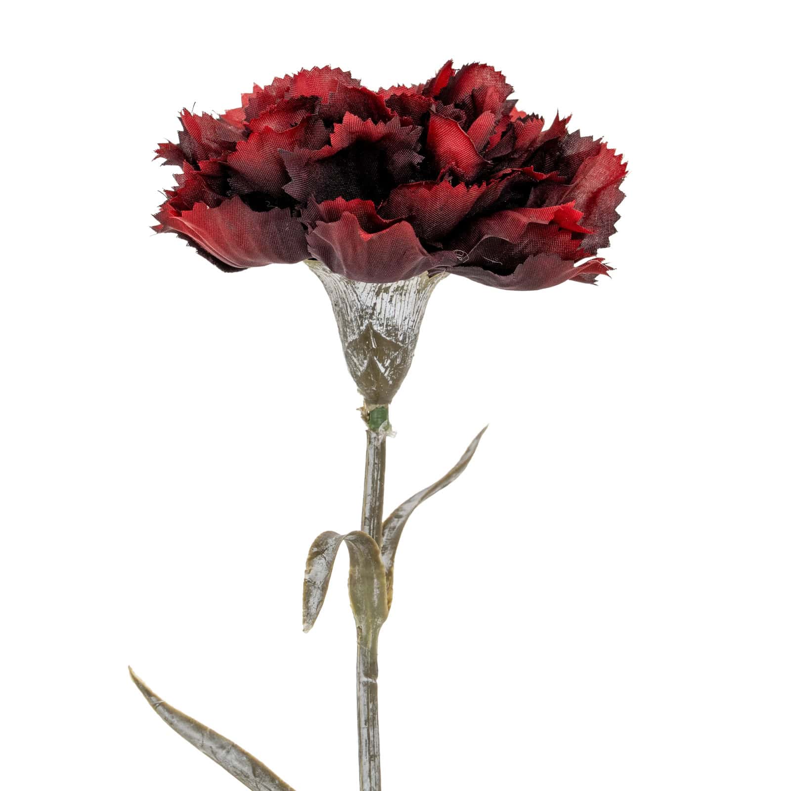 Burgundy Carnation Stem – Faux Flowers & Artificial Trees