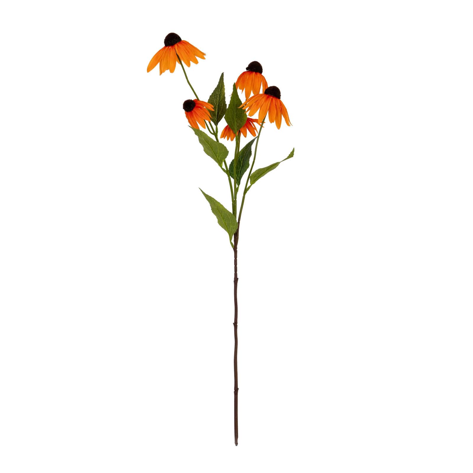 Orange Echinacea Spray – Material: Plastic