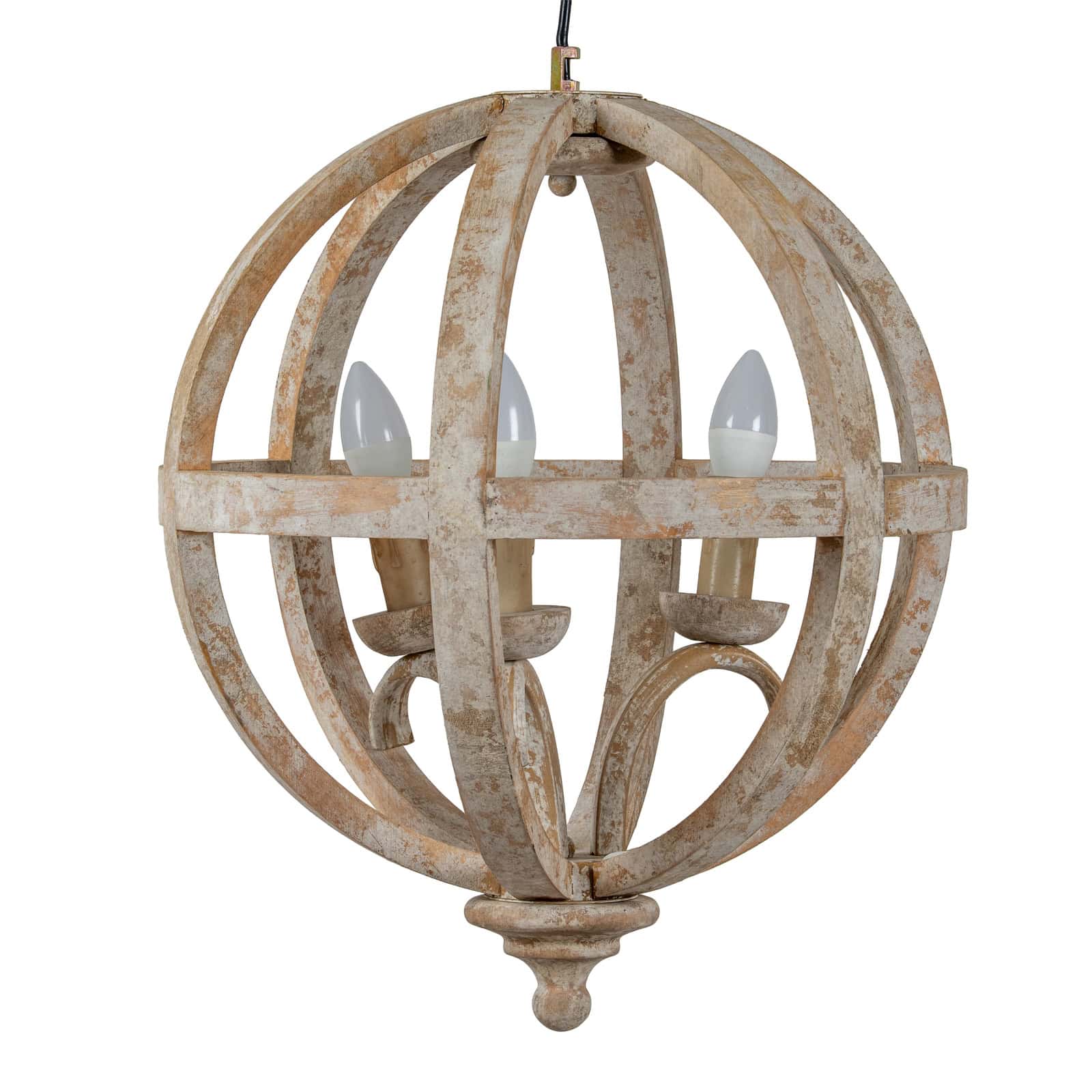 Solara Orb Pendant Ceiling Light – Colour: Brown