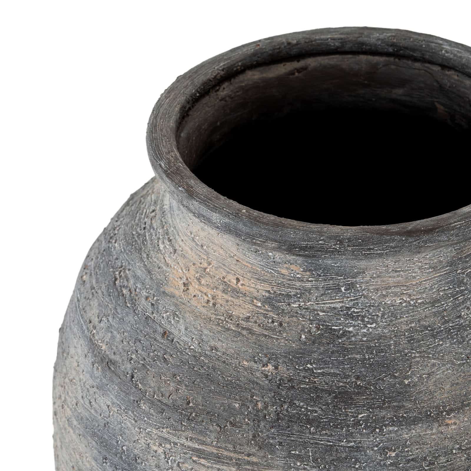 Marra Medium Olpe Vase – Colour: Black