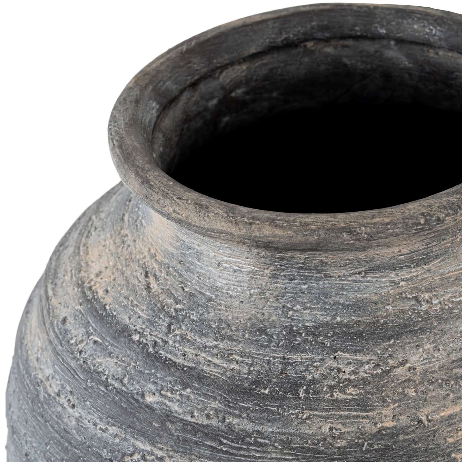 Marra Large Olpe Vase – Colour: Black