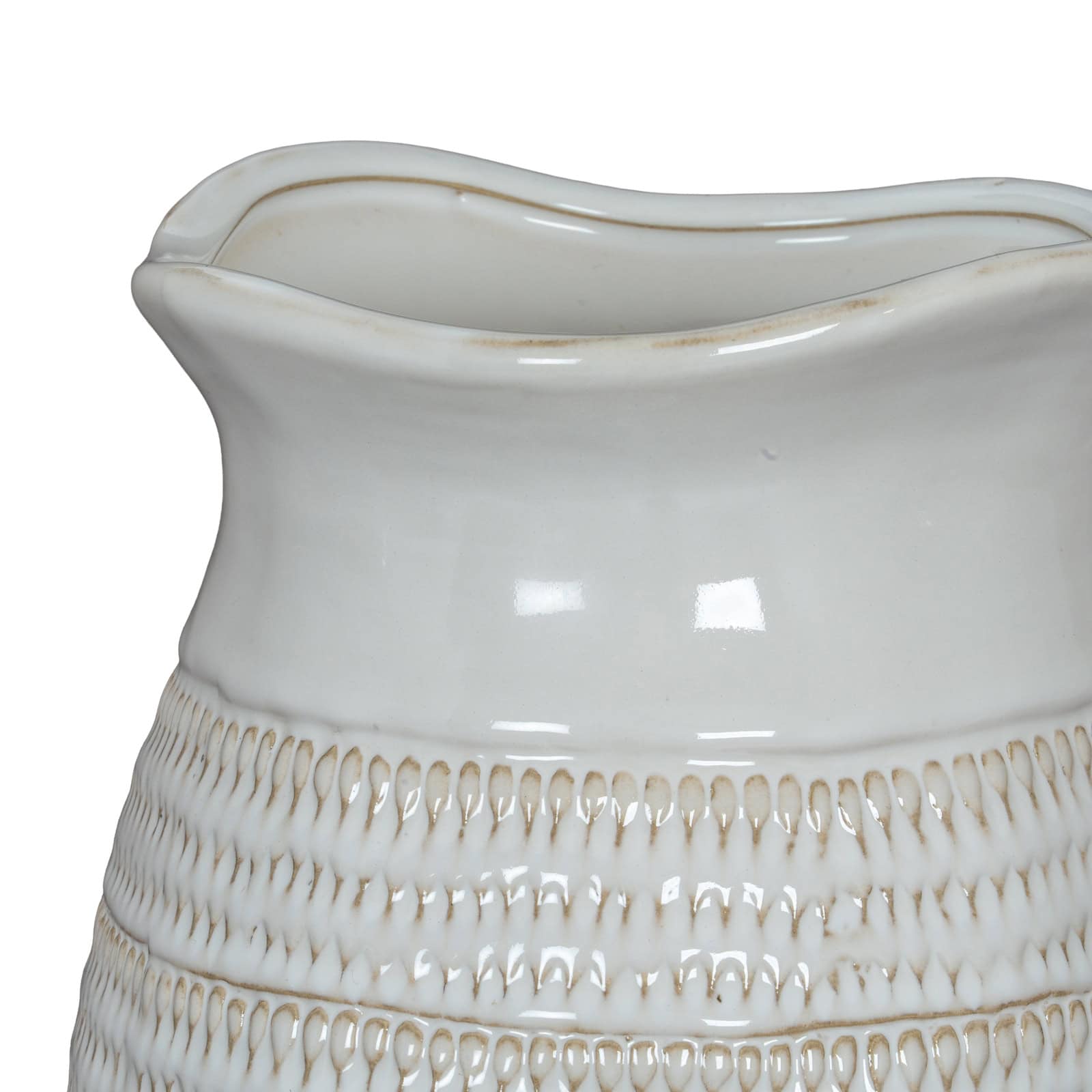 Tava Medium Hewn Vase – Material: Ceramic