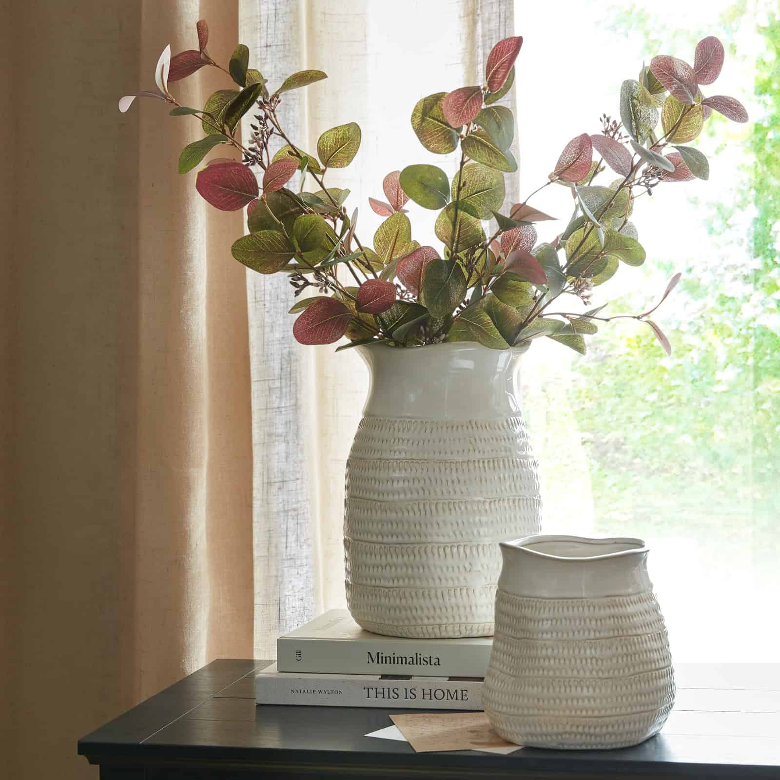 Tava Medium Hewn Vase – Additional view