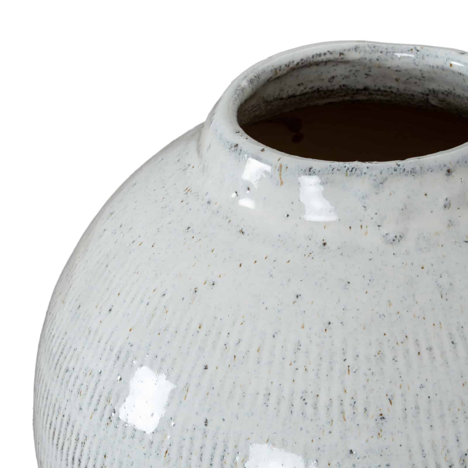 Kemi Large Olpe Vase – Colour: White