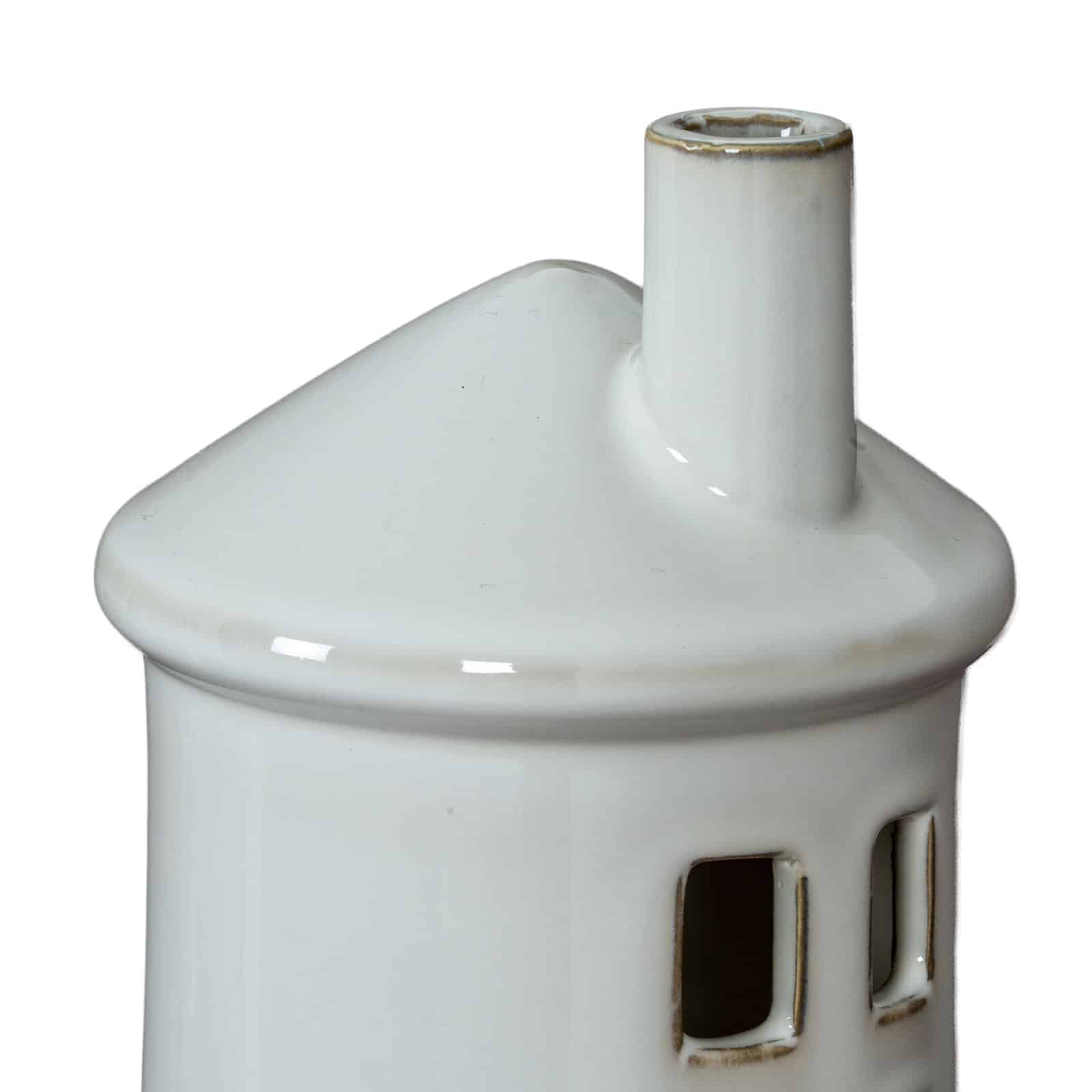 Rhea Large Lighthouse Tealight Holder – Material: Ceramic