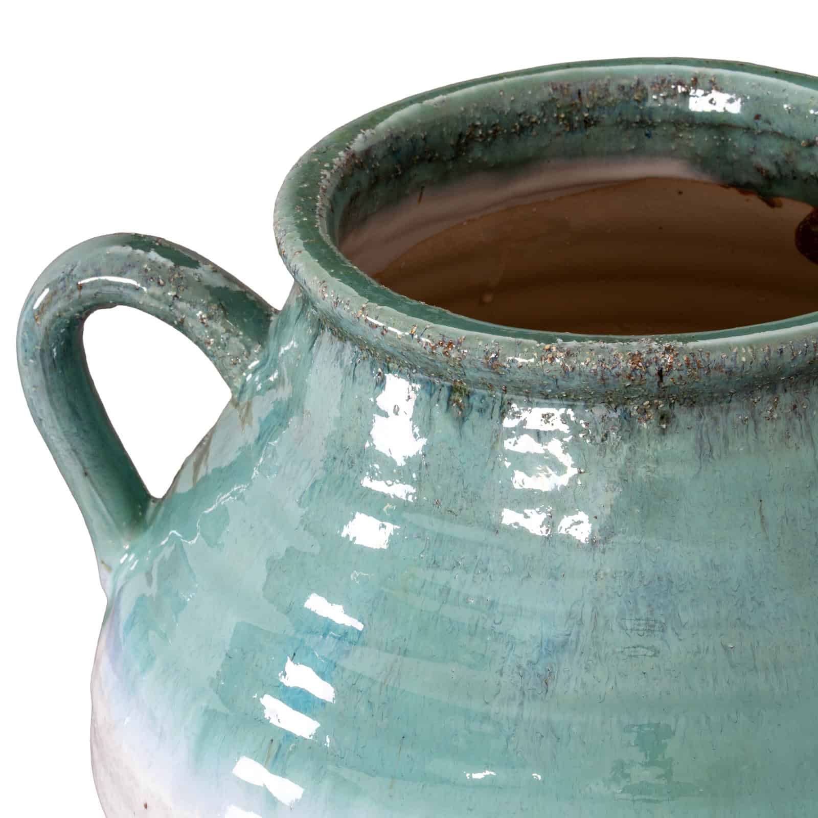 Fen Amphora Vase – Colour: White