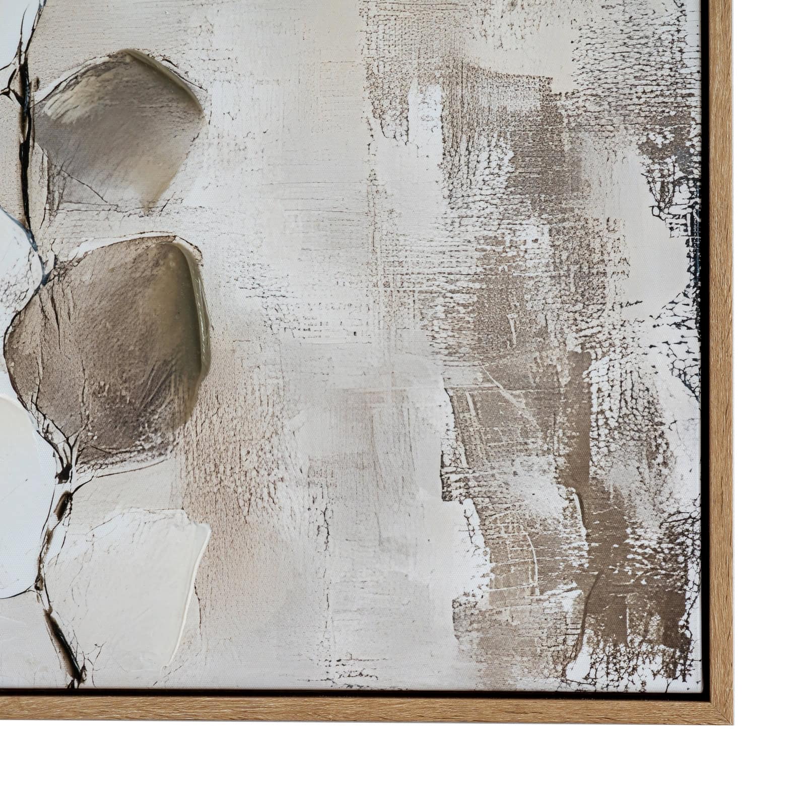 Mistora Hand Painted Canvas In Frame – Colour: Multi-Coloured