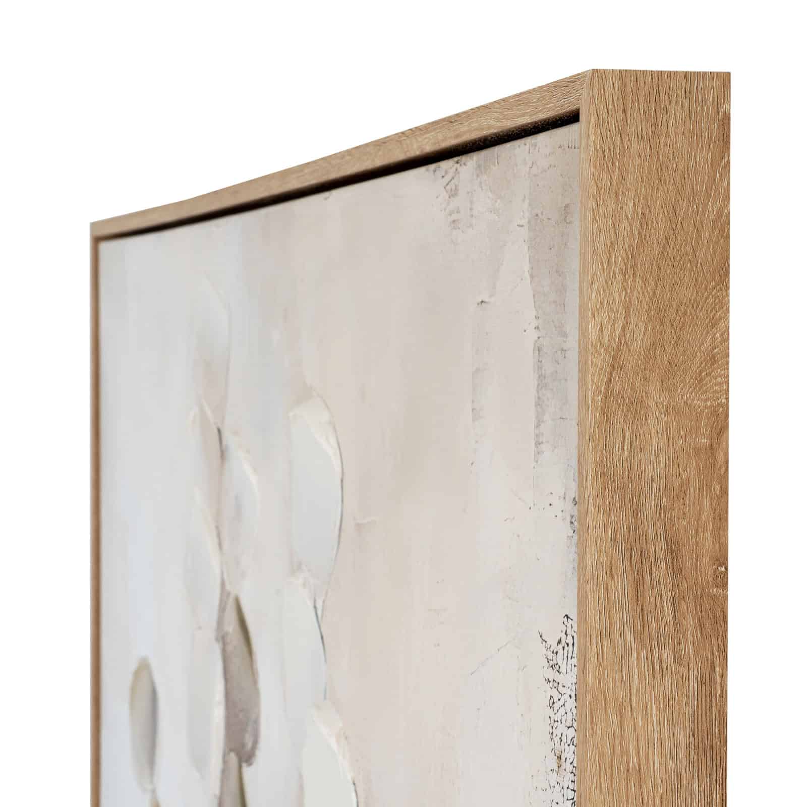 Mistora Hand Painted Canvas In Frame – Material: Wood