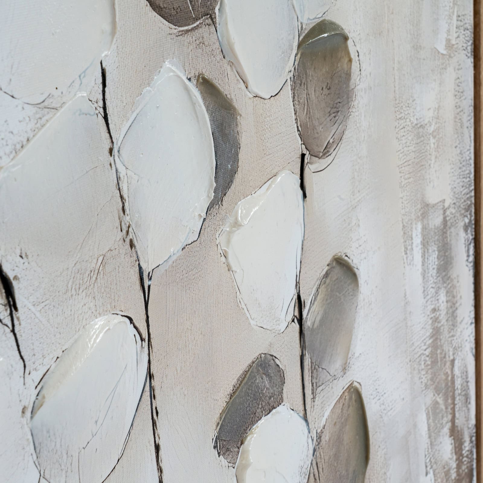 Mistora Hand Painted Canvas In Frame – Wall Art