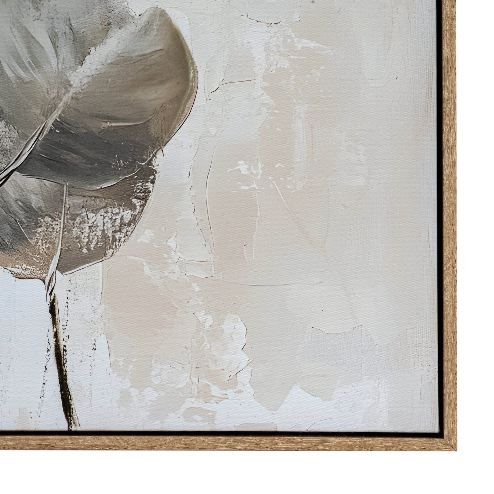 Silvra Hand Painted Canvas In Frame – Colour: Multi-Coloured