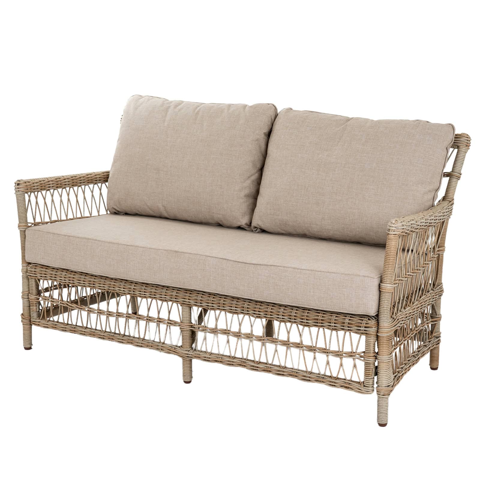 Provence Collection Outdoor 4 Seater Lounge Set – Colour: Beige