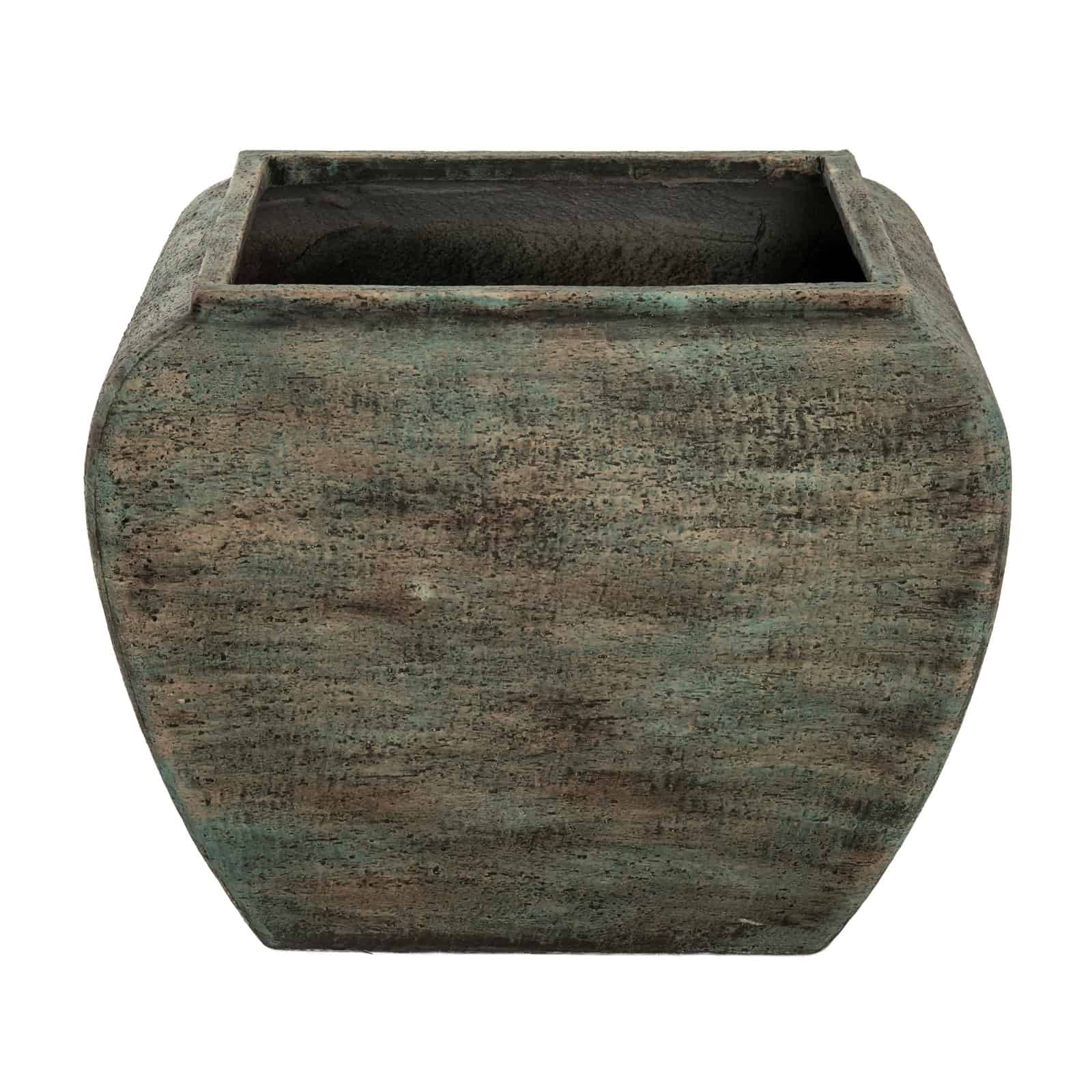 Verdan Square Drum Set Of 2 Planters – Additional view