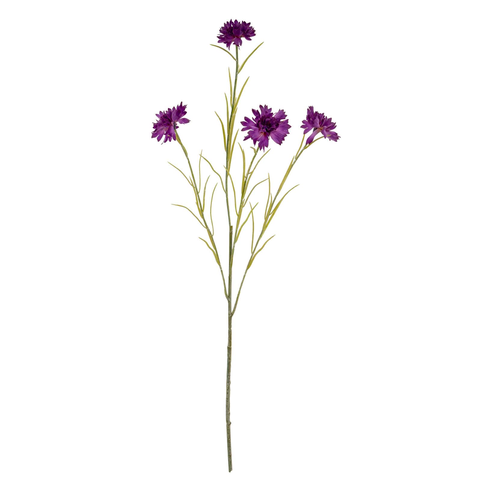 Purple Cornflower Stem – Material: Plastic