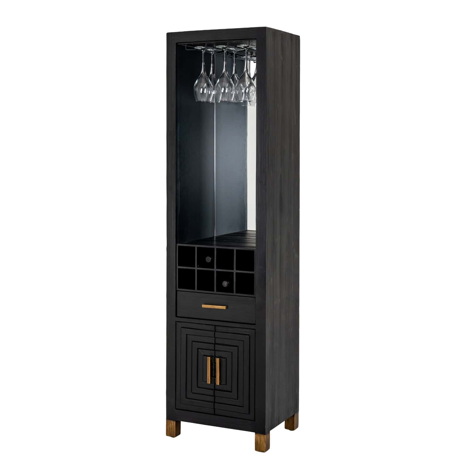 Lennox Black Drinks Unit – Bedroom