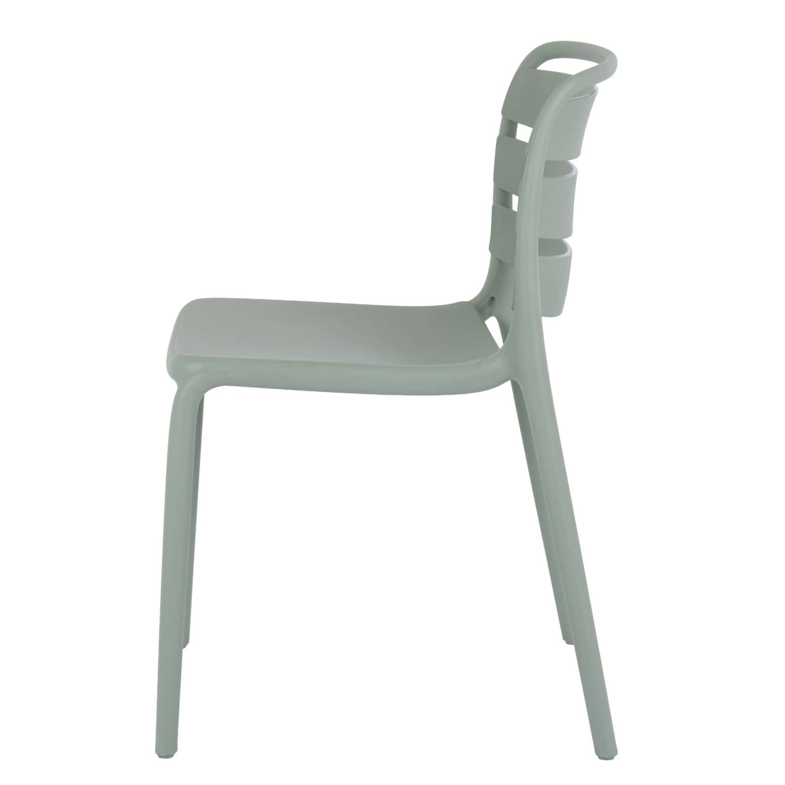 Velo French Grey Chair – Material: Plastic