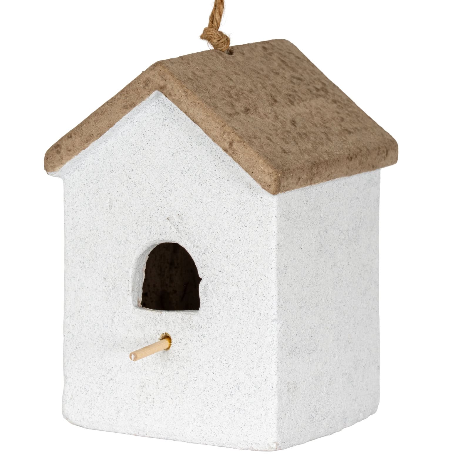 Hanging Bird House – Colour: Brown