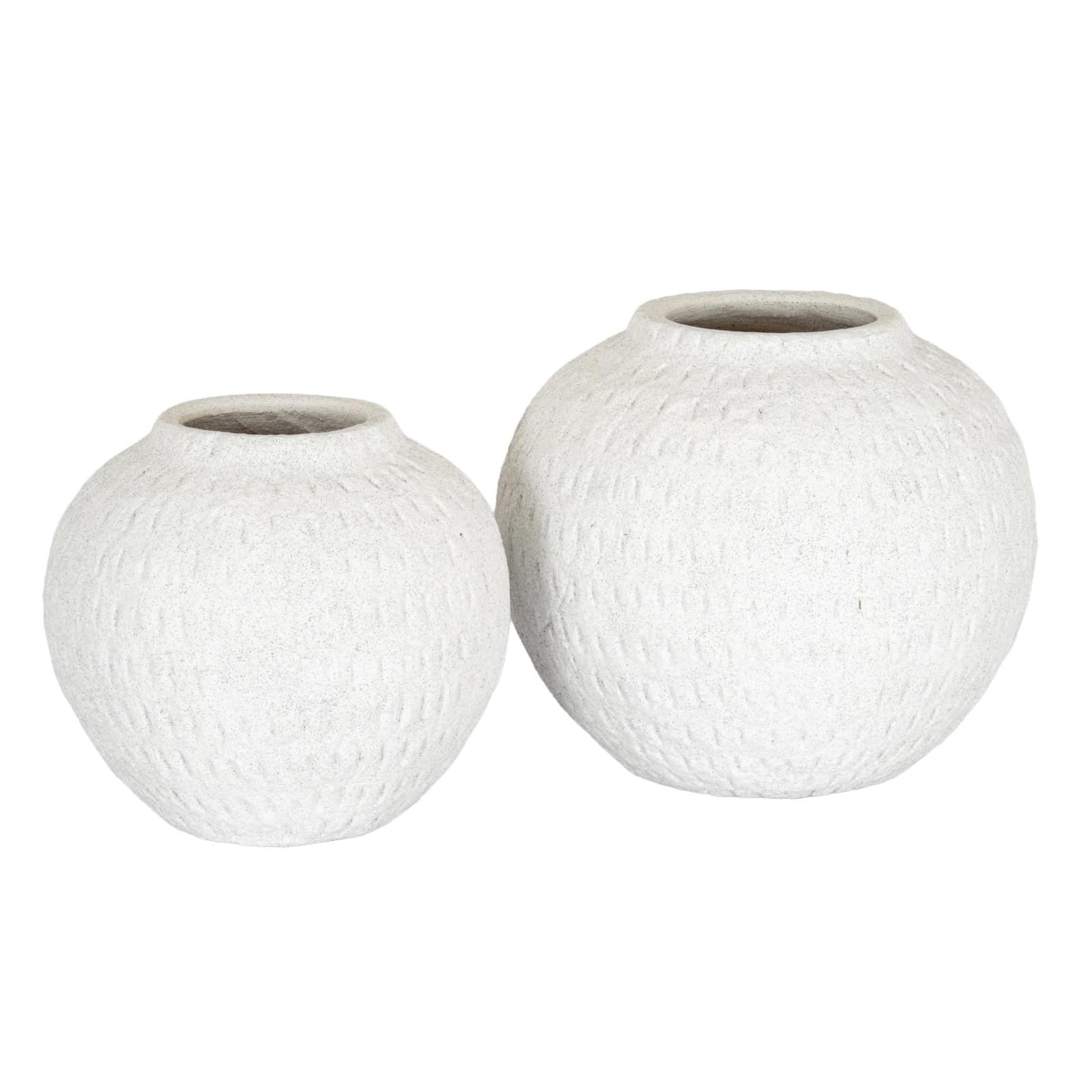 Ashen Large Round Vase - Image 4