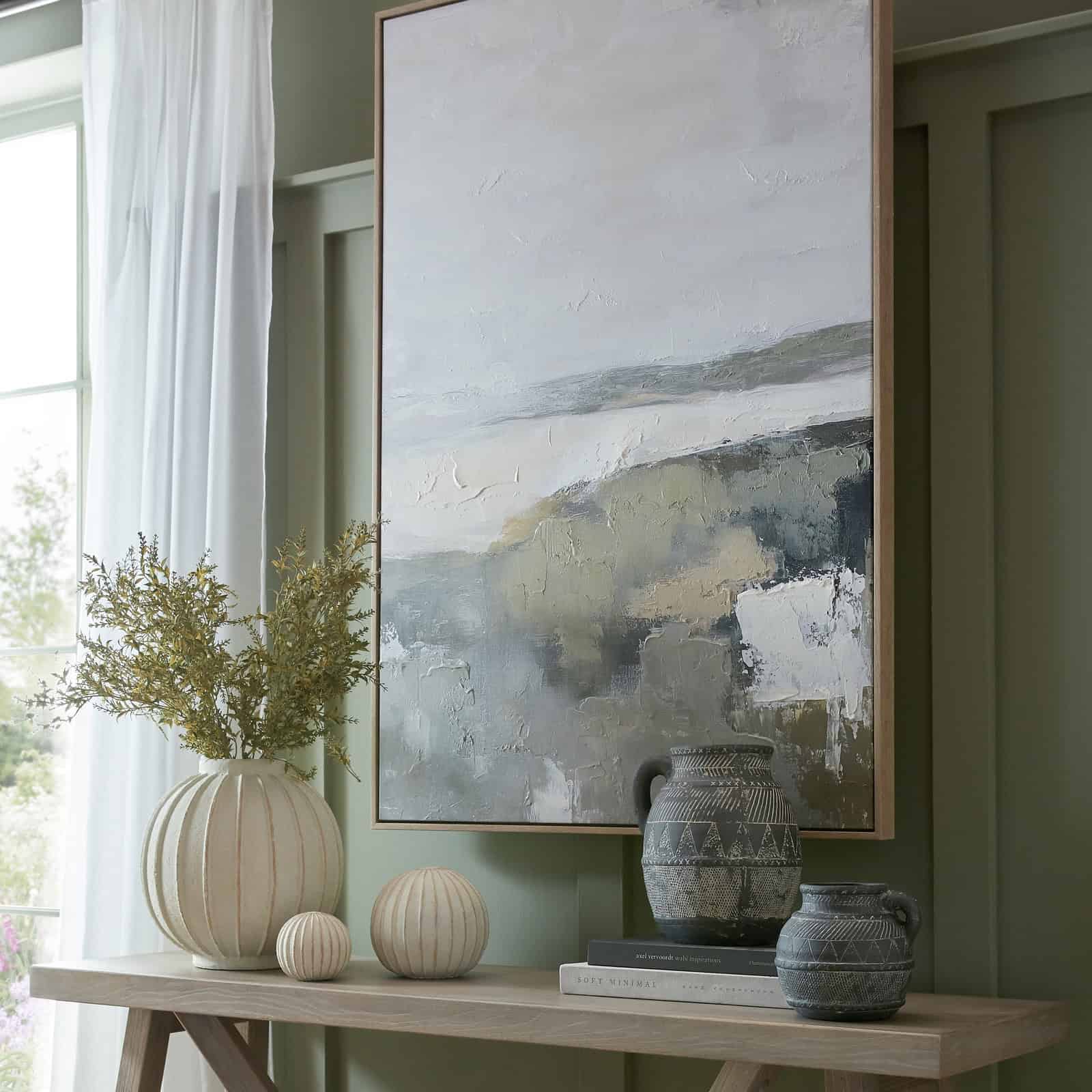 Grove Large Globe Vase – Colour: White