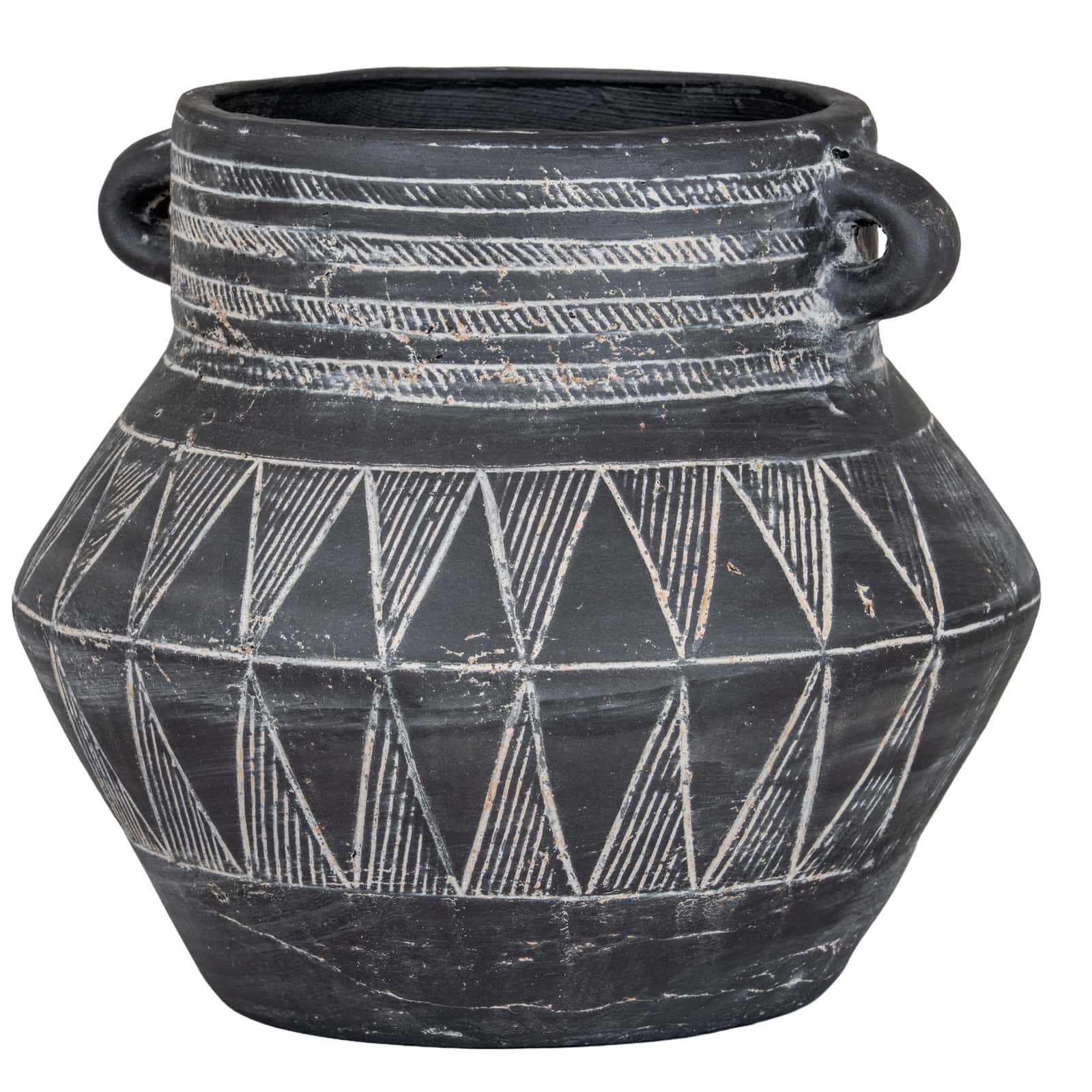 Etched Collection Tall Pot With Handle