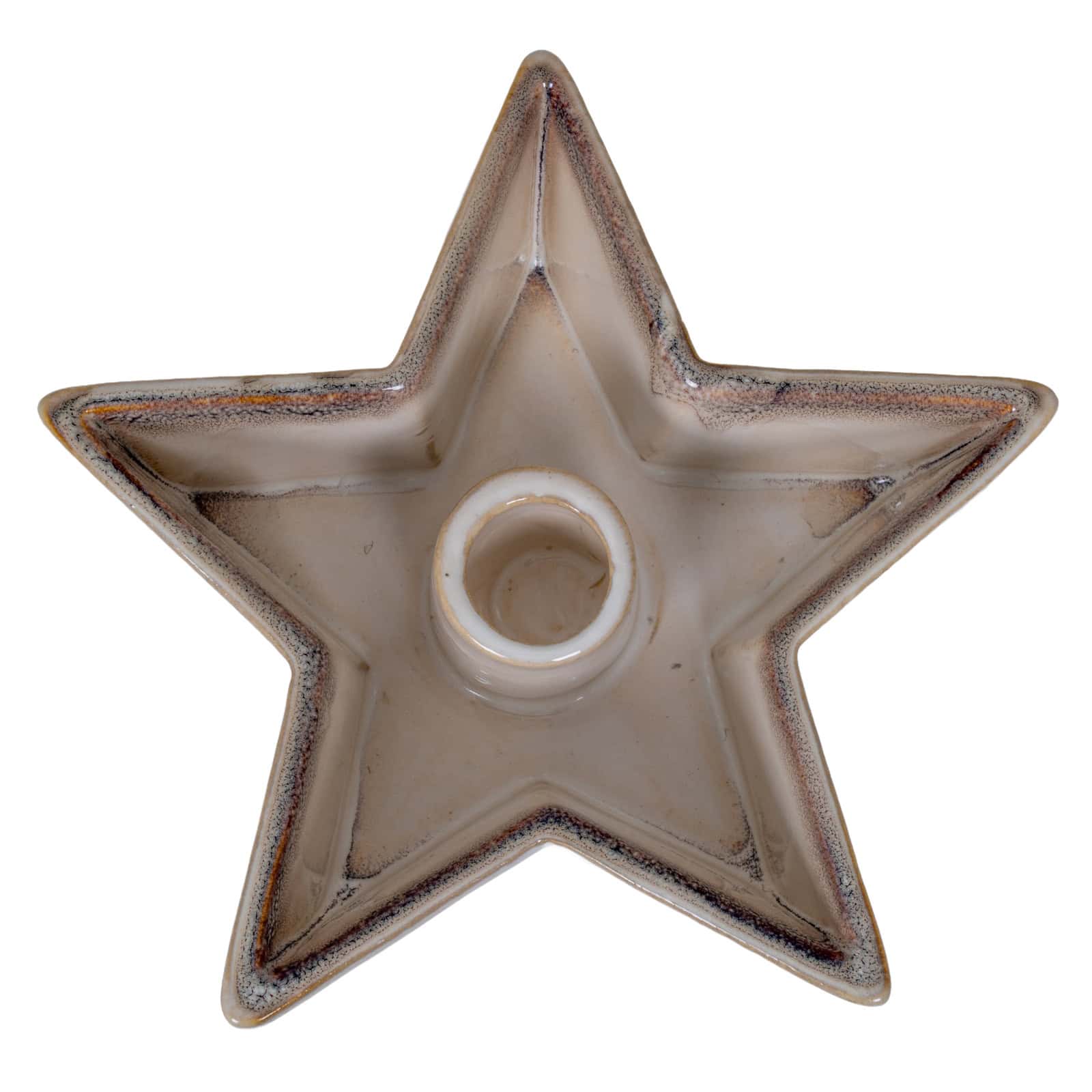 Small Solace Star Candle Holder – Material: Ceramic