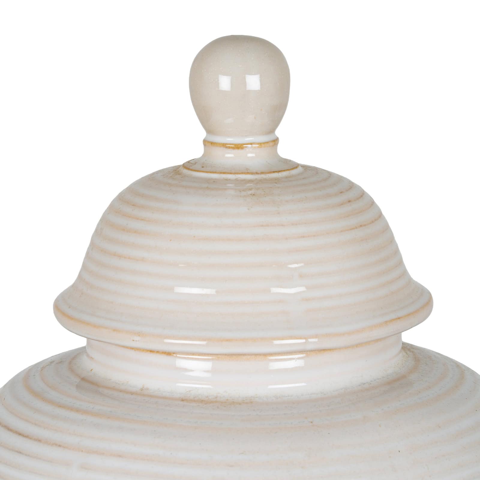 Neva Lidded Ceramic Ginger Jar – Decorative Objects