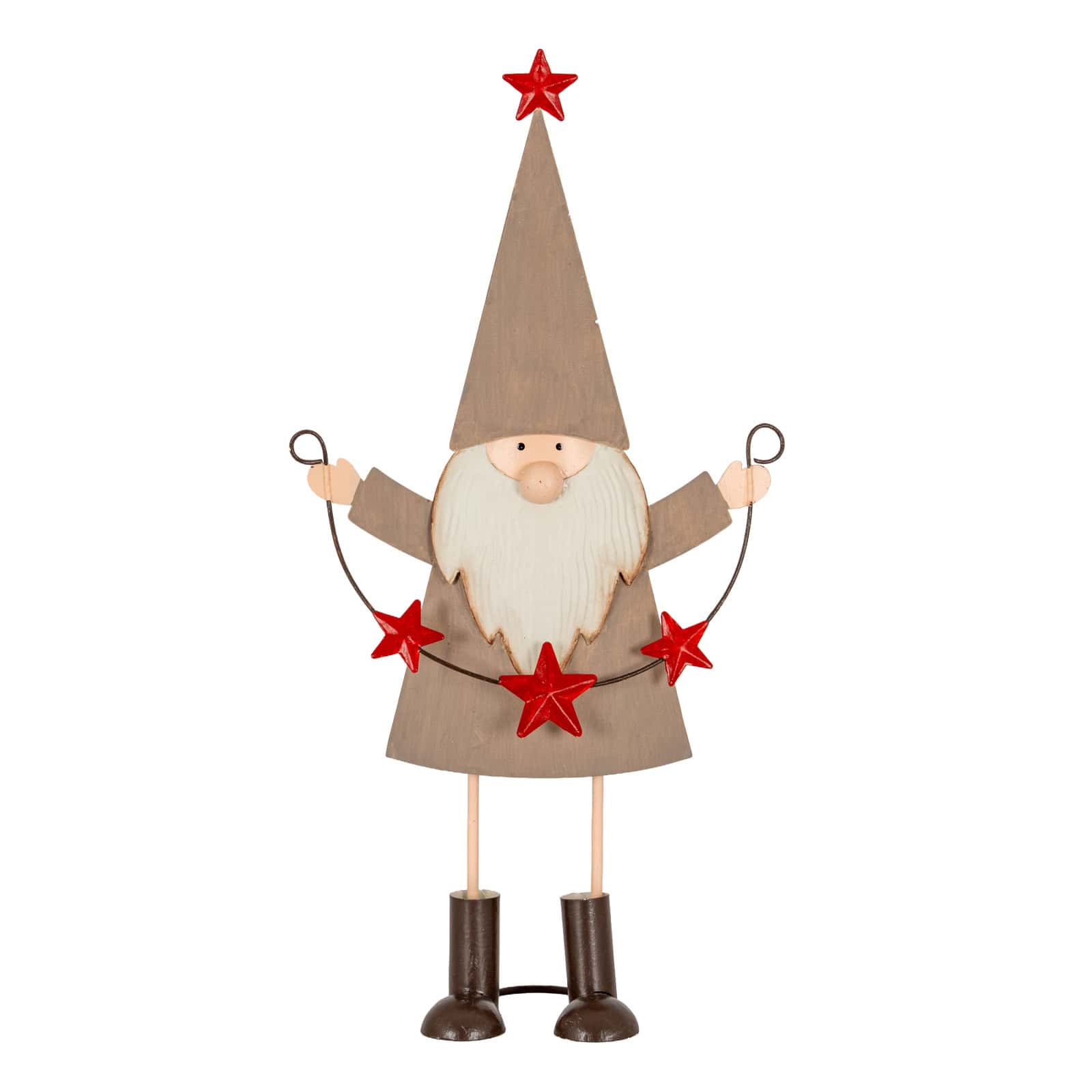 Cheeky Metal Elf with Star Garland